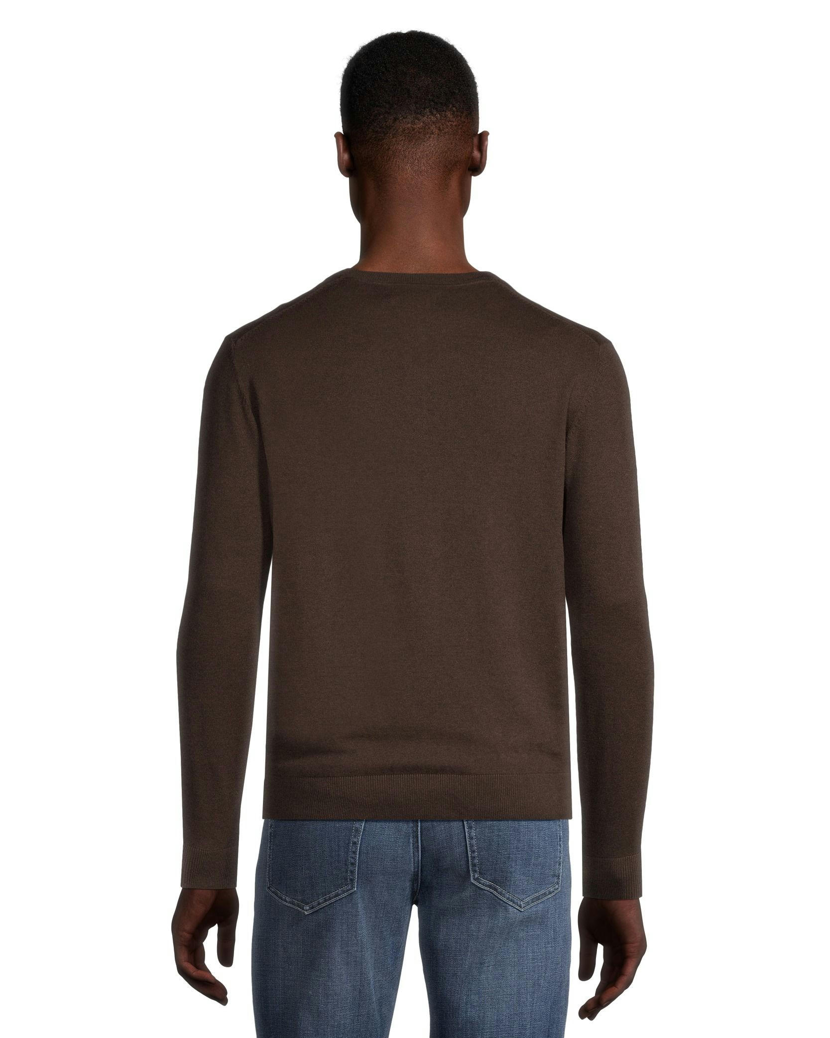 Denver Hayes Men's Cotton Henley Sweater