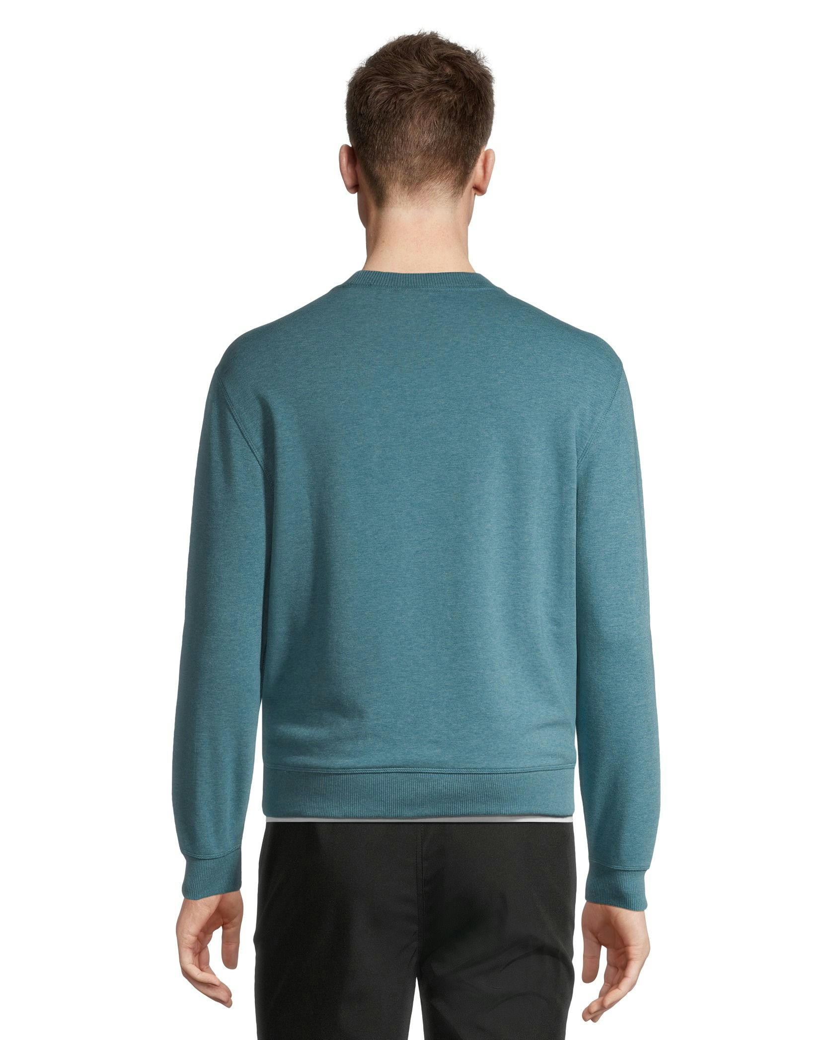 Matrix Men's Stretch Terry Kangaroo Pocket Crew Neck Shirt