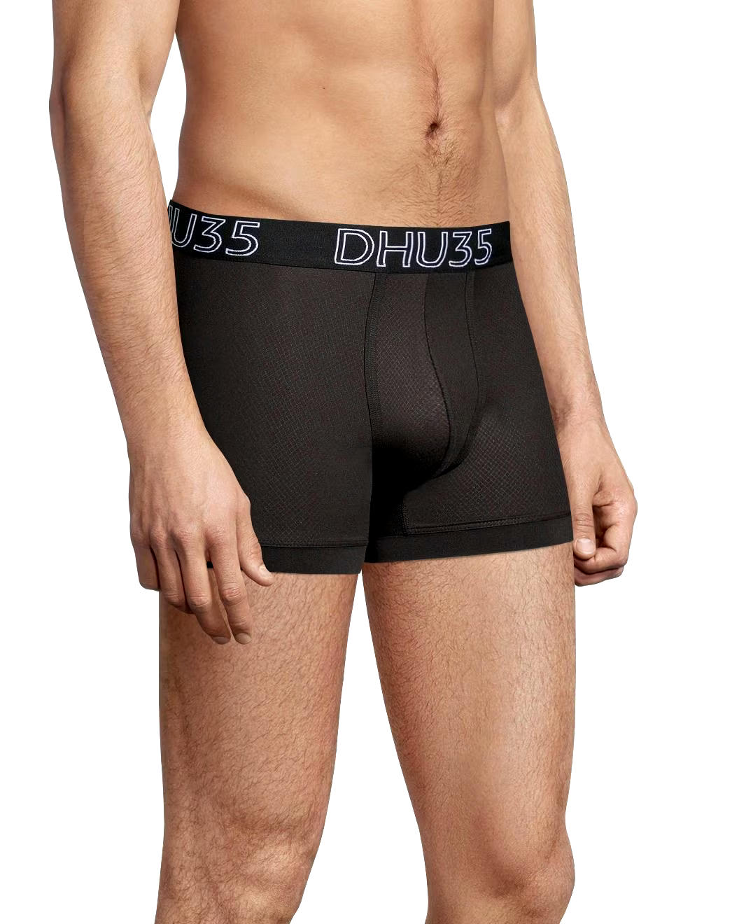 Denver Hayes Men's Microfibre Heat Press Fashion Trunk Briefs