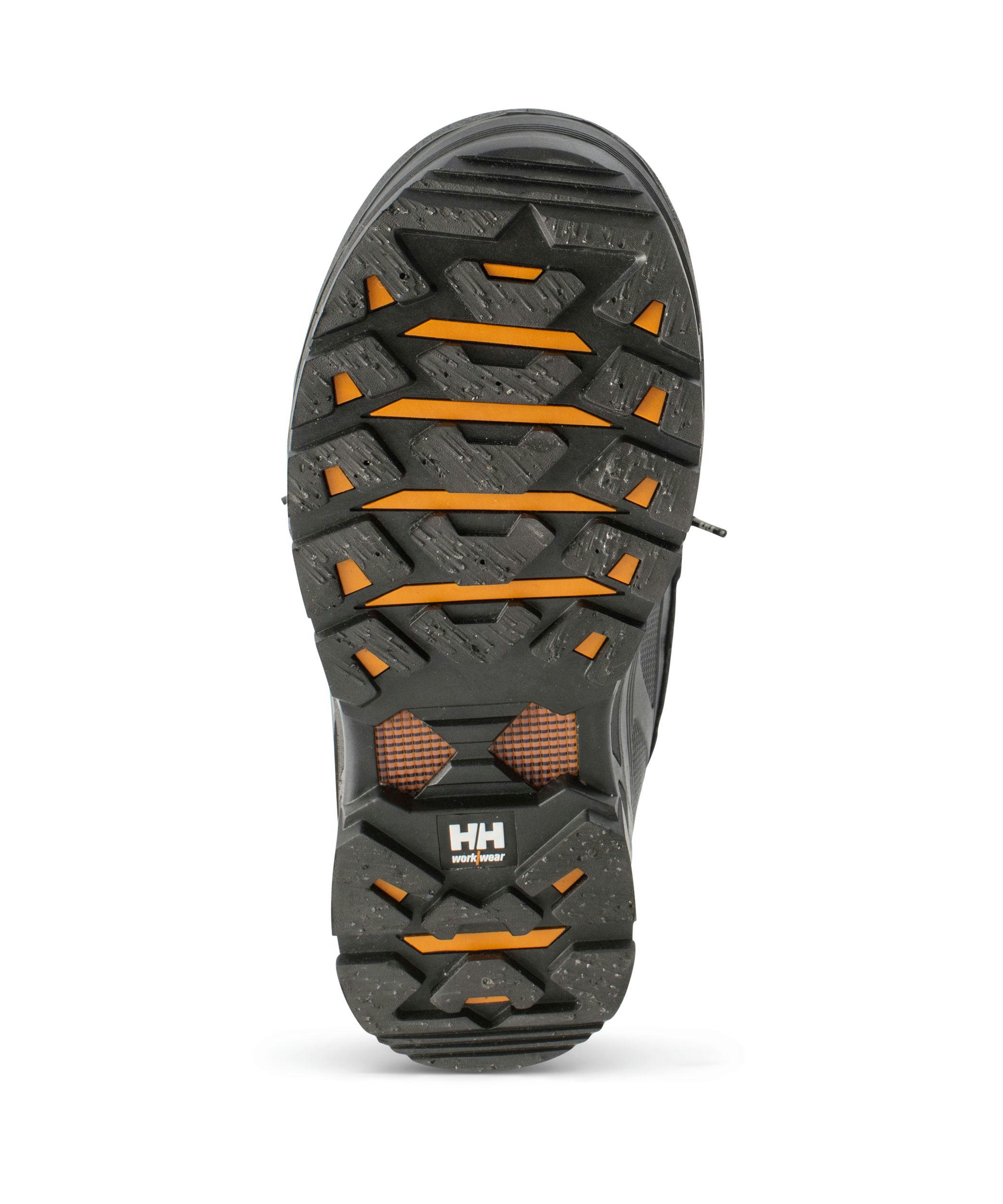 Helly Hansen Workwear Men's Composite Toe Composite Plate IceFX Waterproof Winter Felt Pack Boots - Black/Orange