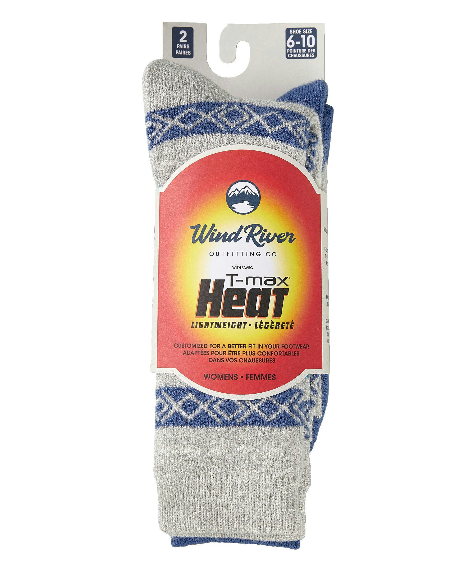 WindRiver Women's T-Max Thermal Crew Socks
