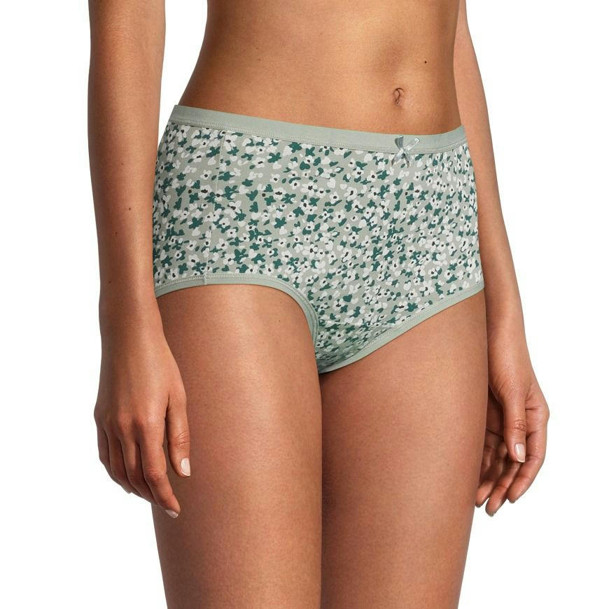 Denver Hayes Women's 2 Pack Cotton Stretch Modern Brief Underwear