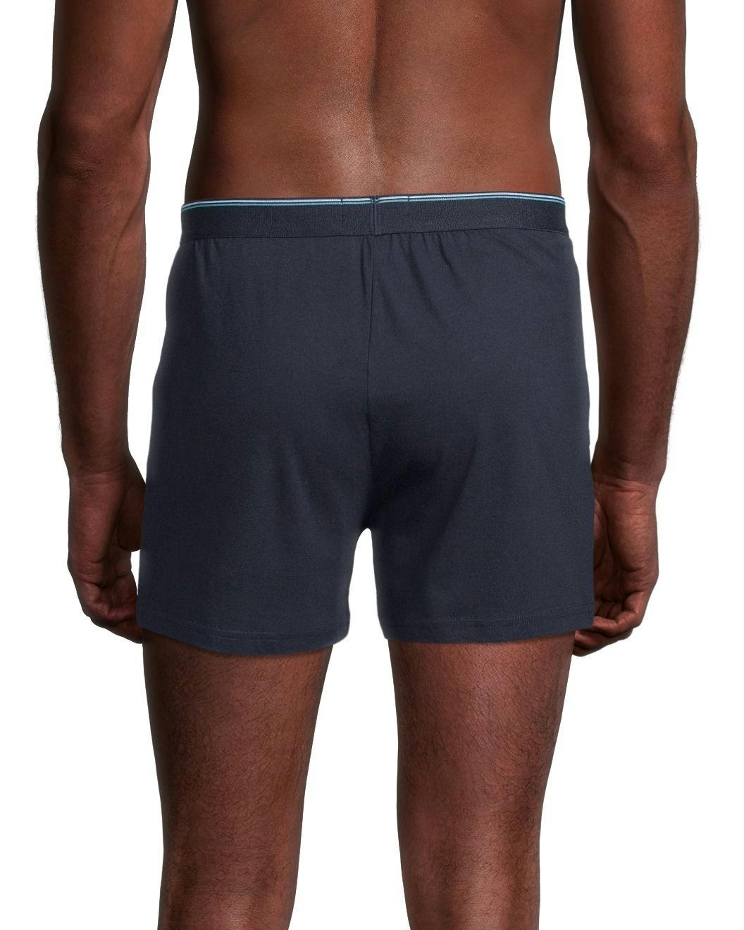 Denver Hayes Men's 2 Pack Yarn Dye Loose Fit Boxer Briefs