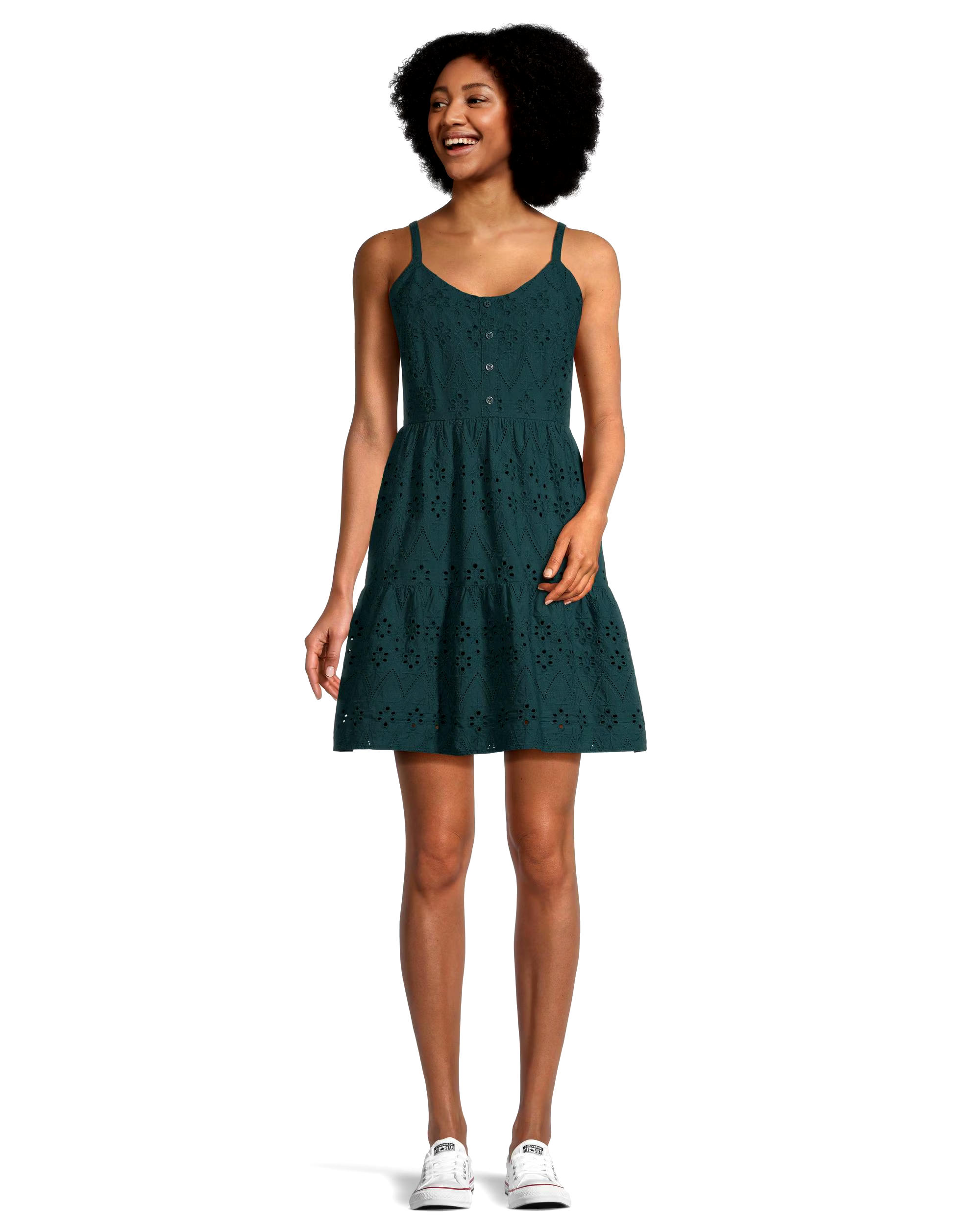 Denver Hayes Women's Eyelet Dress