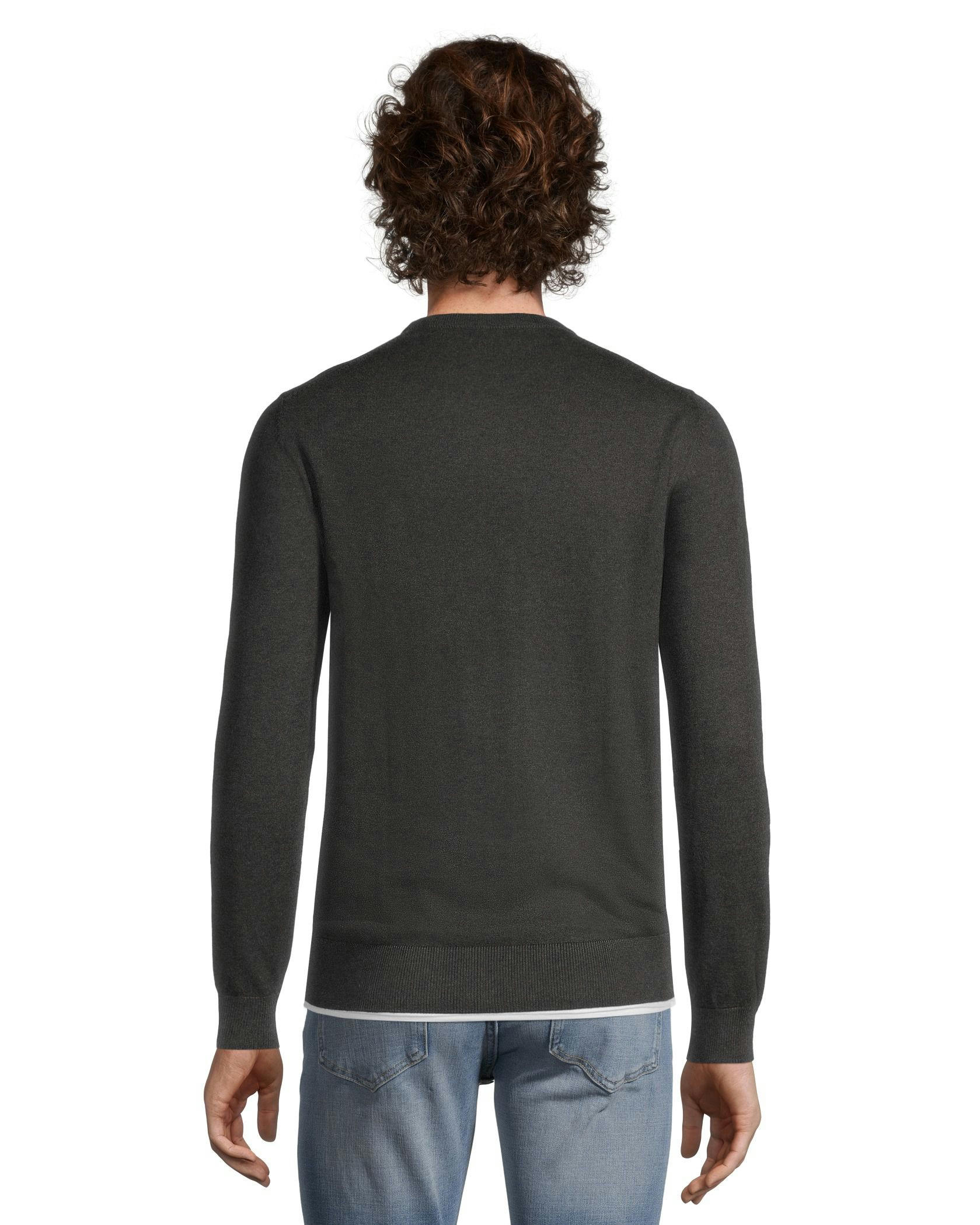 Denver Hayes Men's Soft Cotton Crewneck Sweater