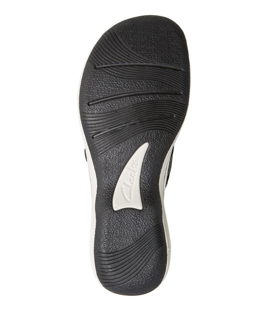 Clarks Women's Breeze Sea Thong Sandals - Black