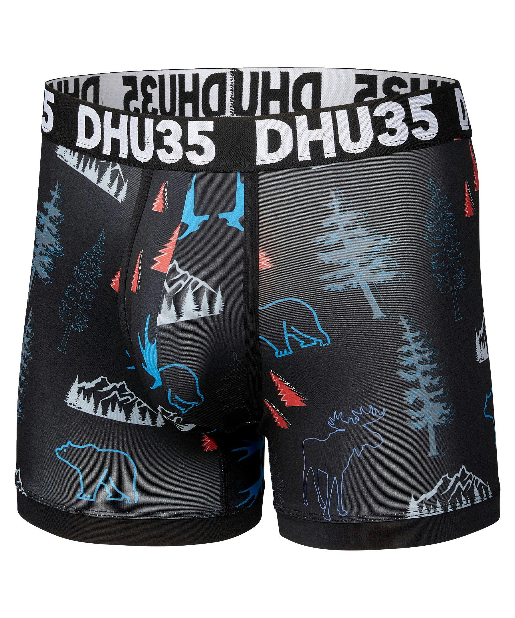 Denver Hayes Men's Microfibre Ombre Boxer Briefs Underwear