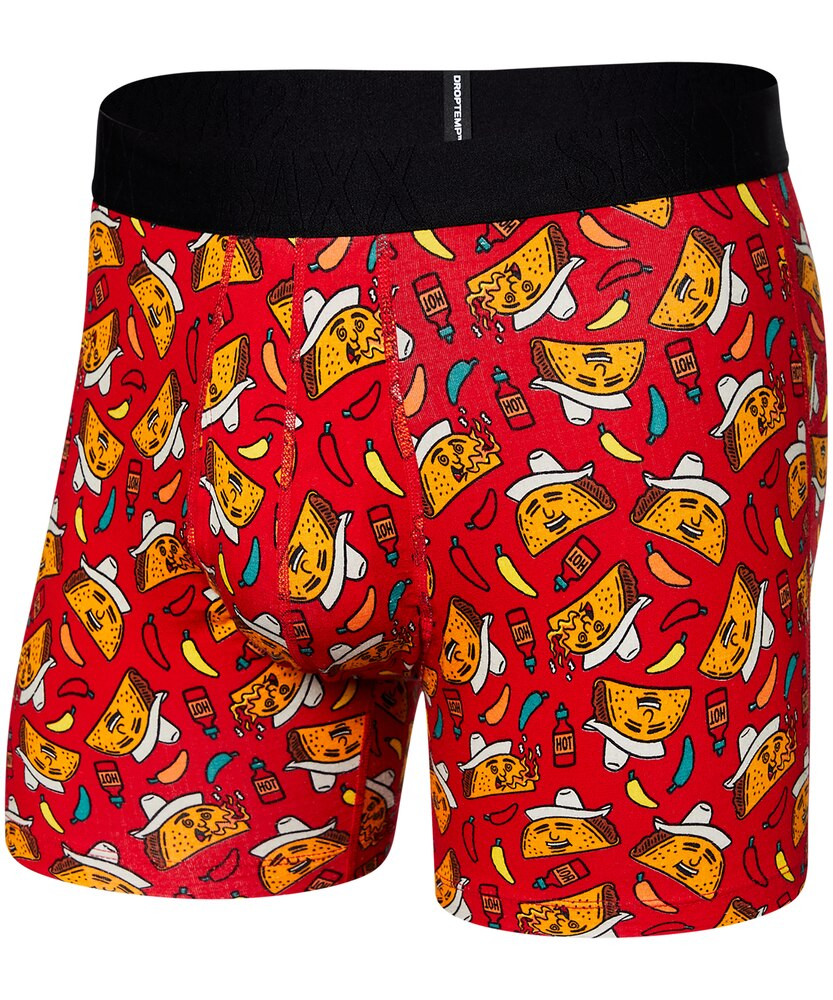 SAXX Men's Droptemp Cotton Boxer Brief