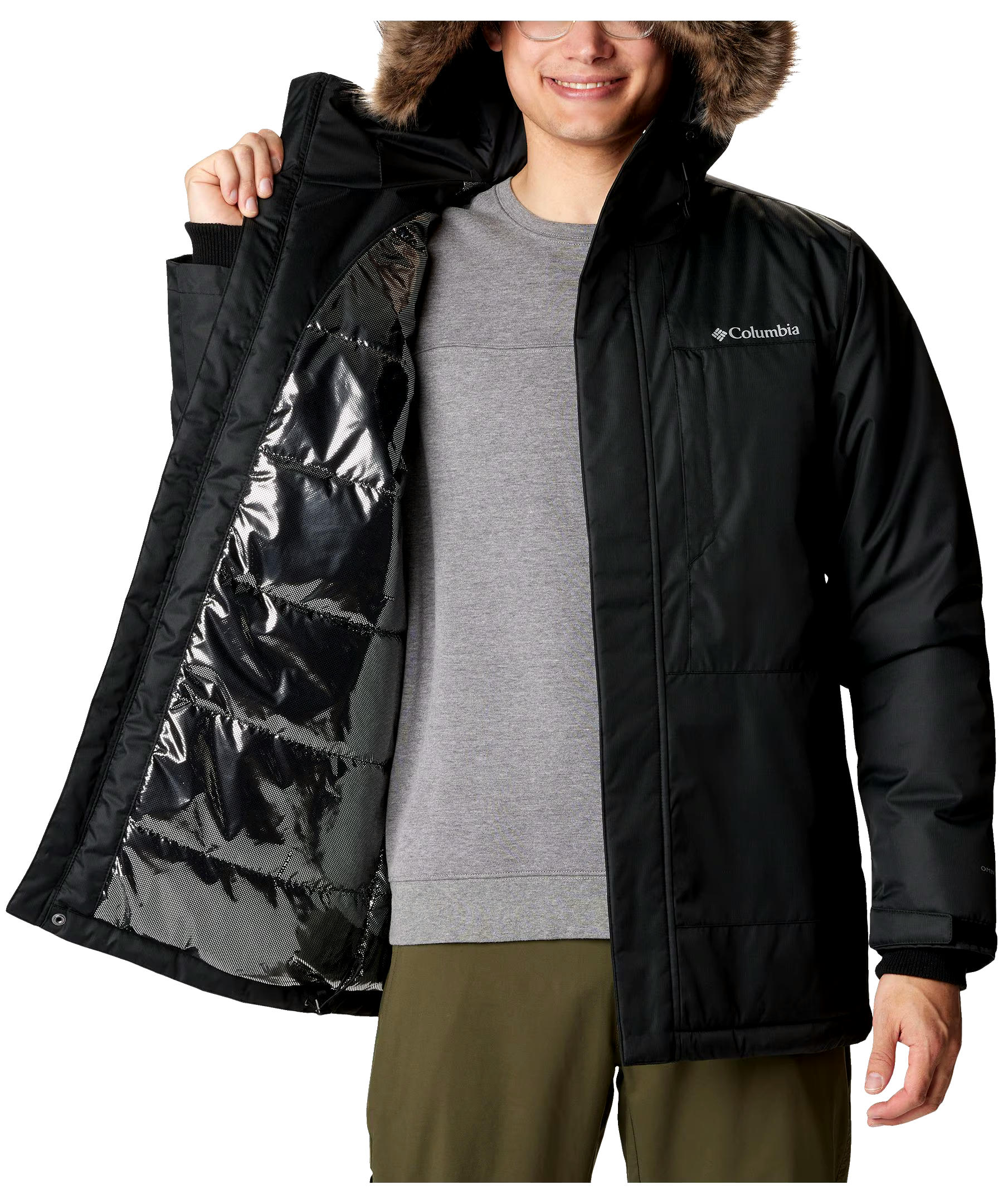 Columbia Men's Leif Trail Omni-Heat Insulated Parka