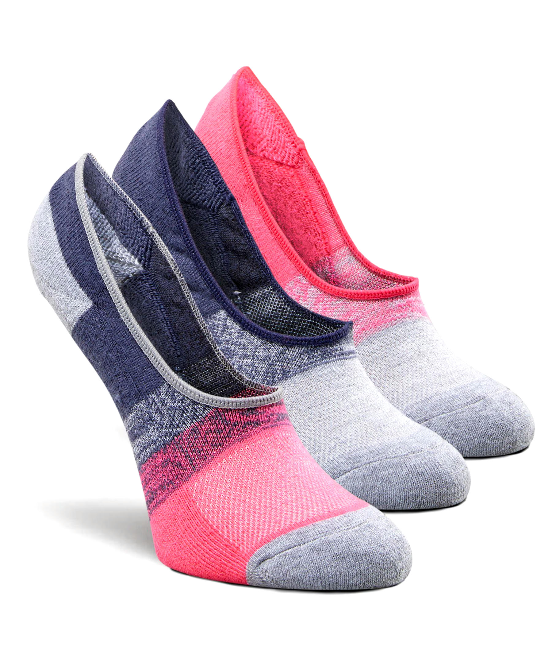 Shambhala Women's 3 Pack Freshtech No Show Sport Socks