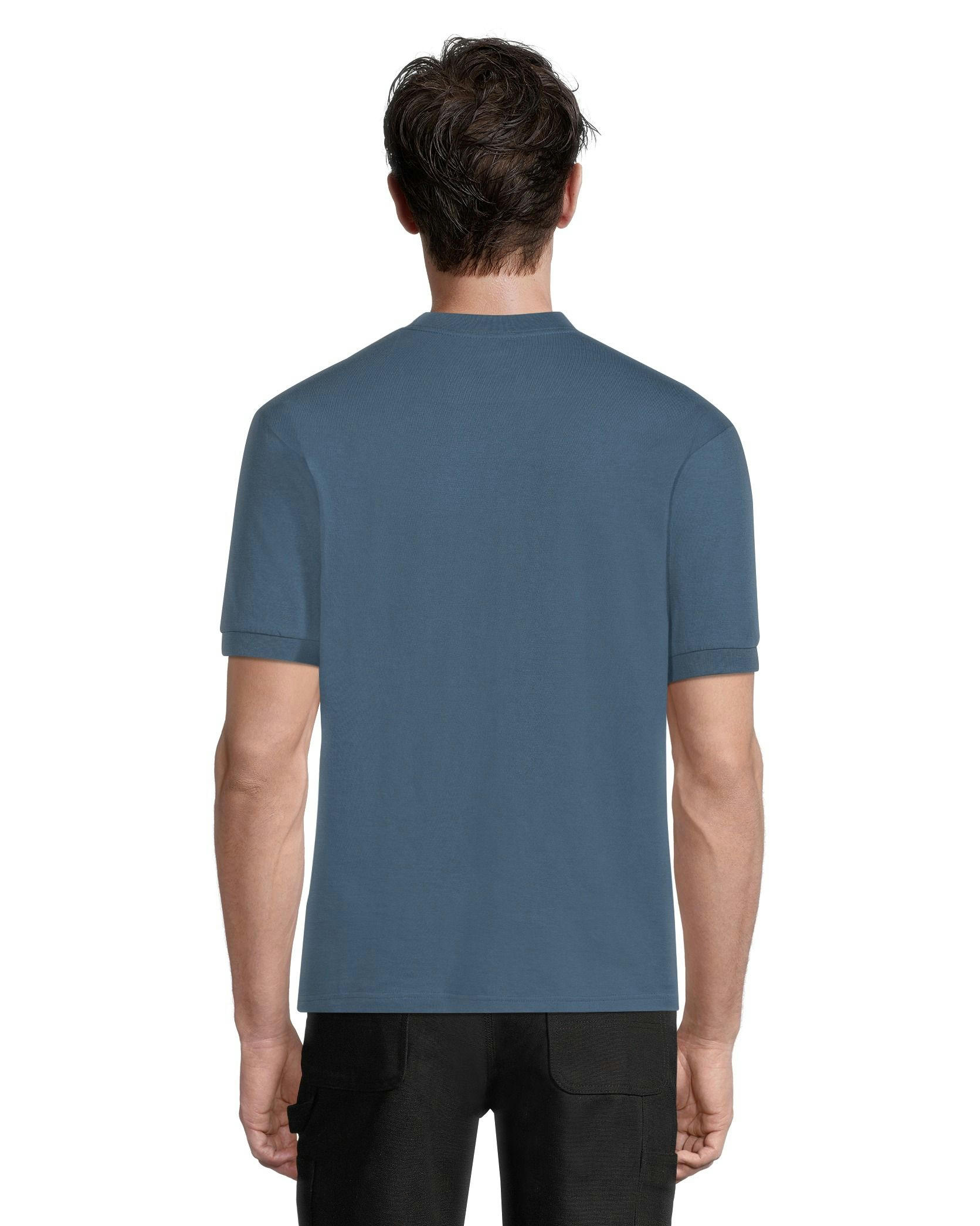 Aggressor Men's Crewneck Short Sleeve Solid Work T-Shirt With FRESHTECH