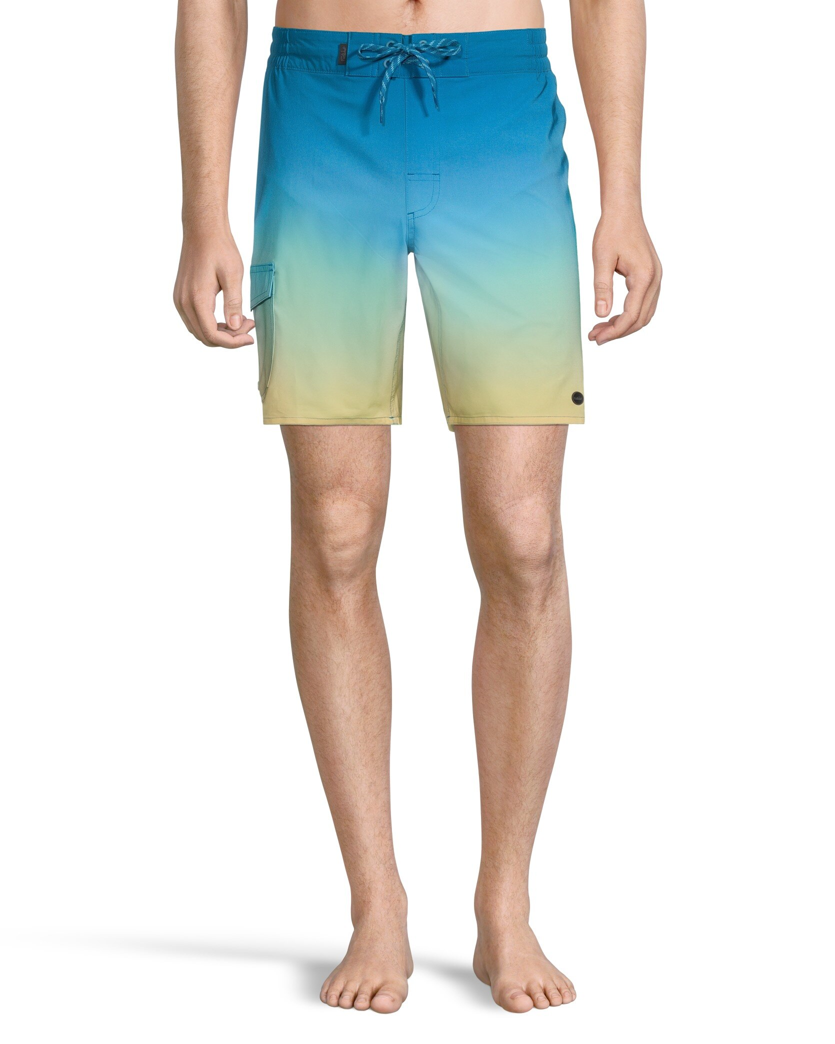Men's Ombre Quick Dry E-Board Shorts