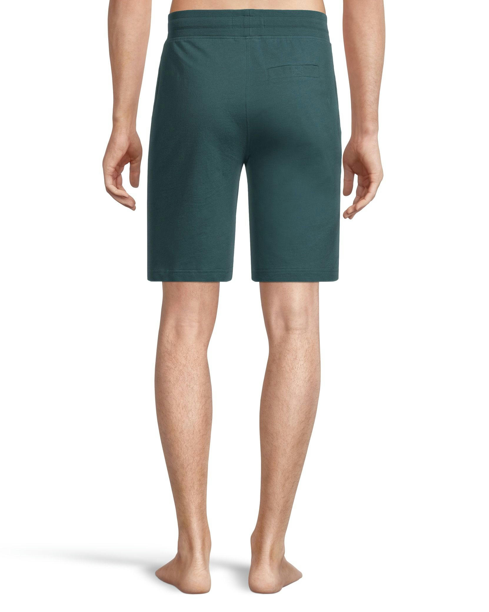 Denver Hayes Men's French Terry Elastic Drawstring Lounge Shorts