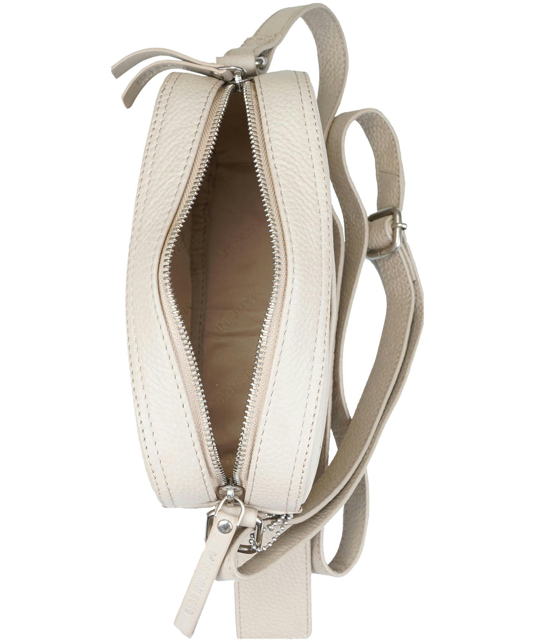 Mancini Leather Goods Women's Pebelled RFID Secure Clara Crossbody Bag