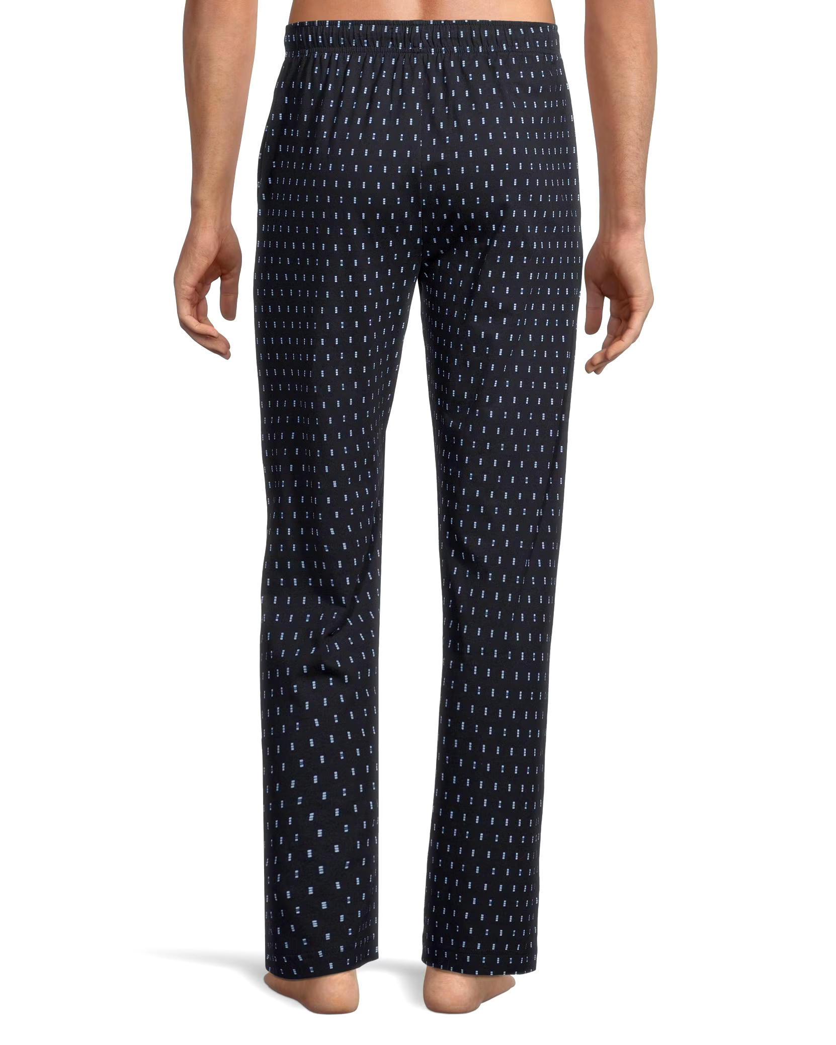 Men's Jersey Print Elastic Waist Lounge Pants