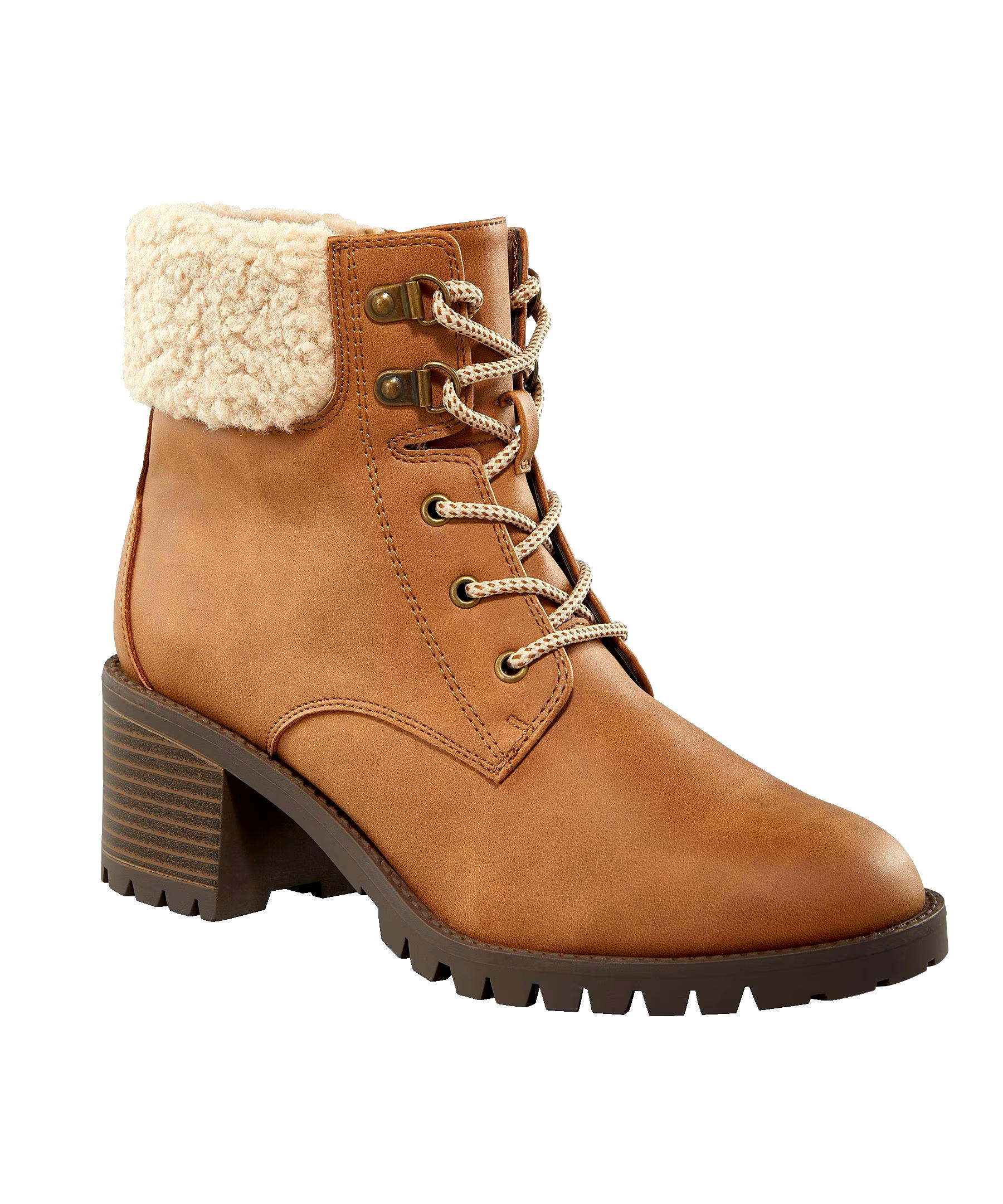 Denver Hayes Women's Stella Heeled Lace-Up Boots