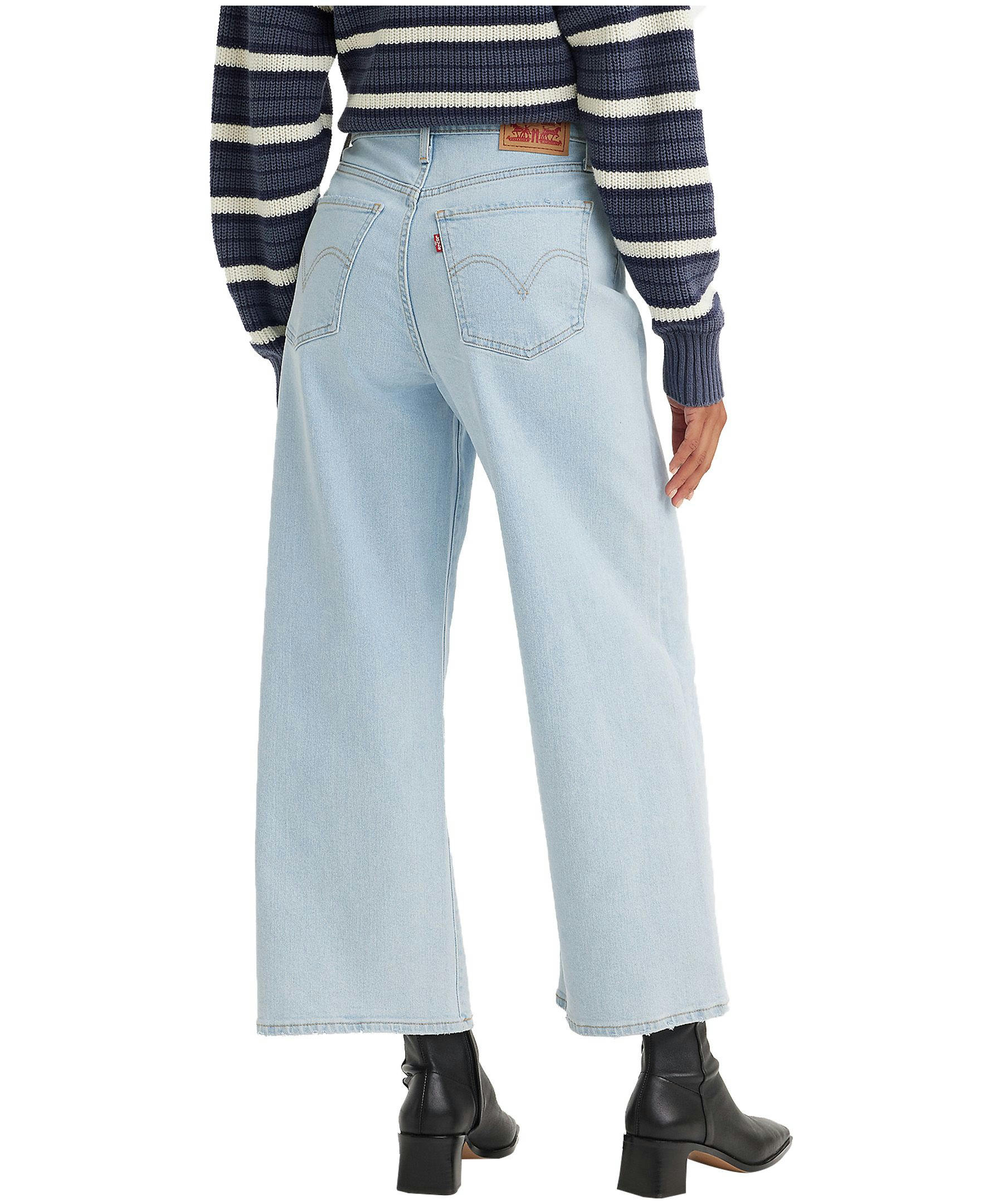 Levi's Women's High Rise Loose Fit Wide Leg  Jeans