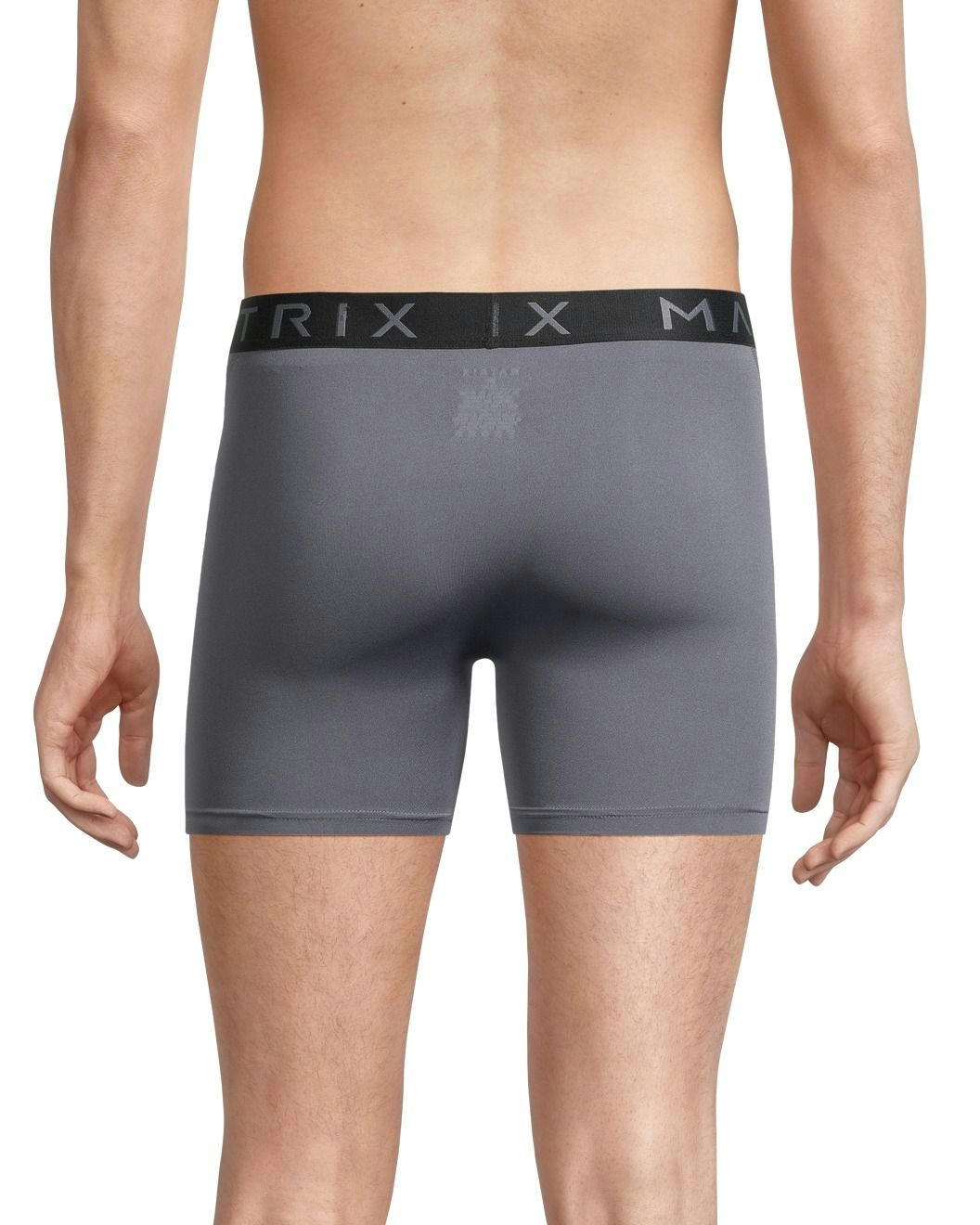 Matrix Men's 2 Pack Microfibre Boxer Briefs Underwear