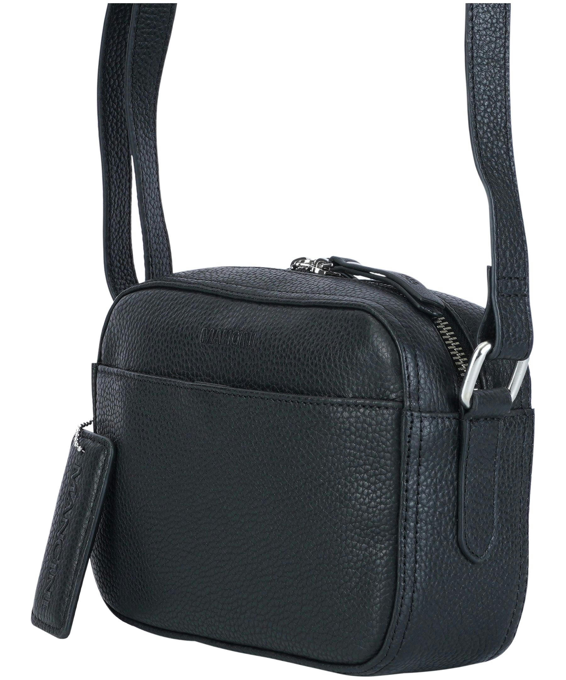 Mancini Leather Goods Women's Pebelled RFID Secure Clara Crossbody Bag