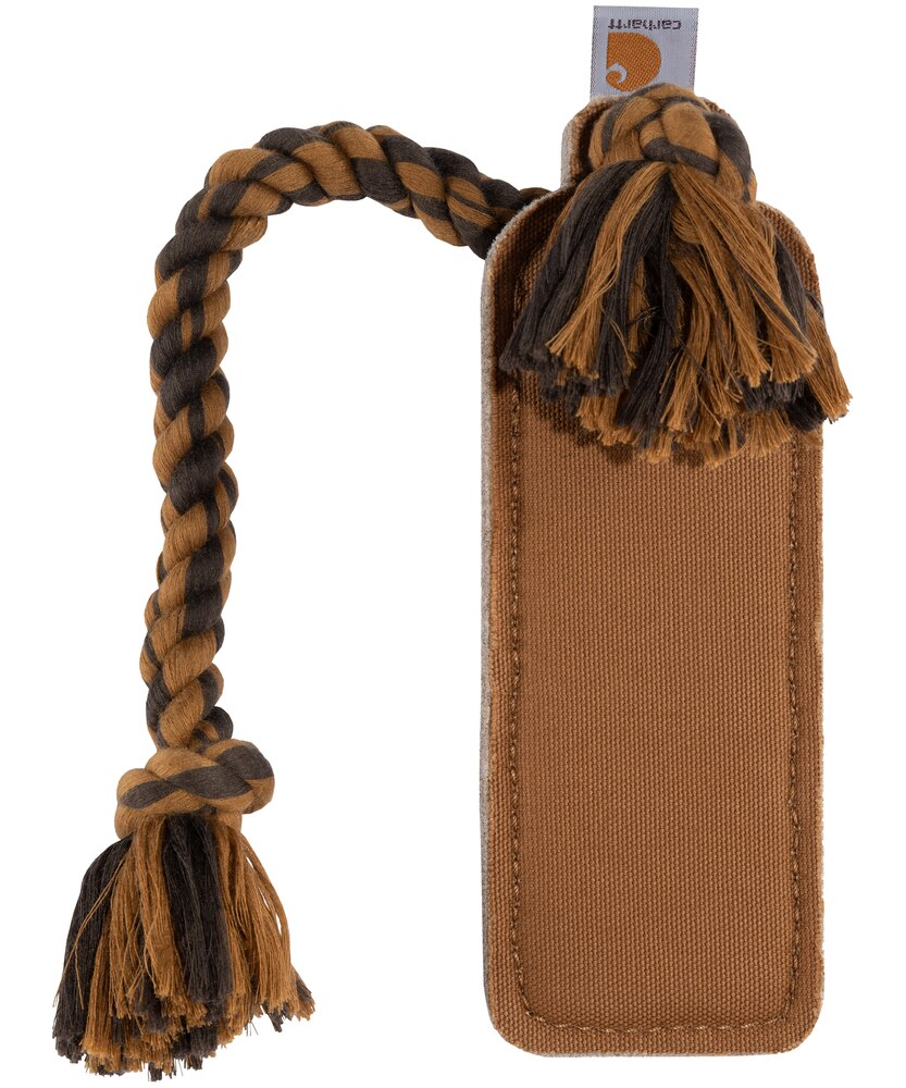Carhartt Firm Duck Bumper Dog Felt Chew - Carhartt Brown