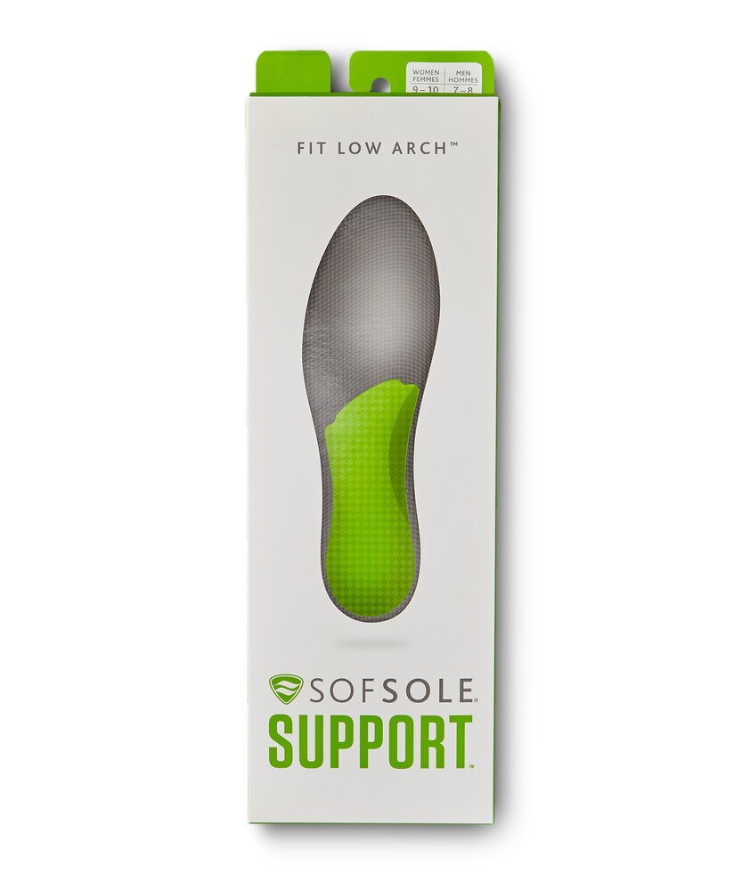Sof Sole FIT Low Arch Insoles, Shoe Inserts