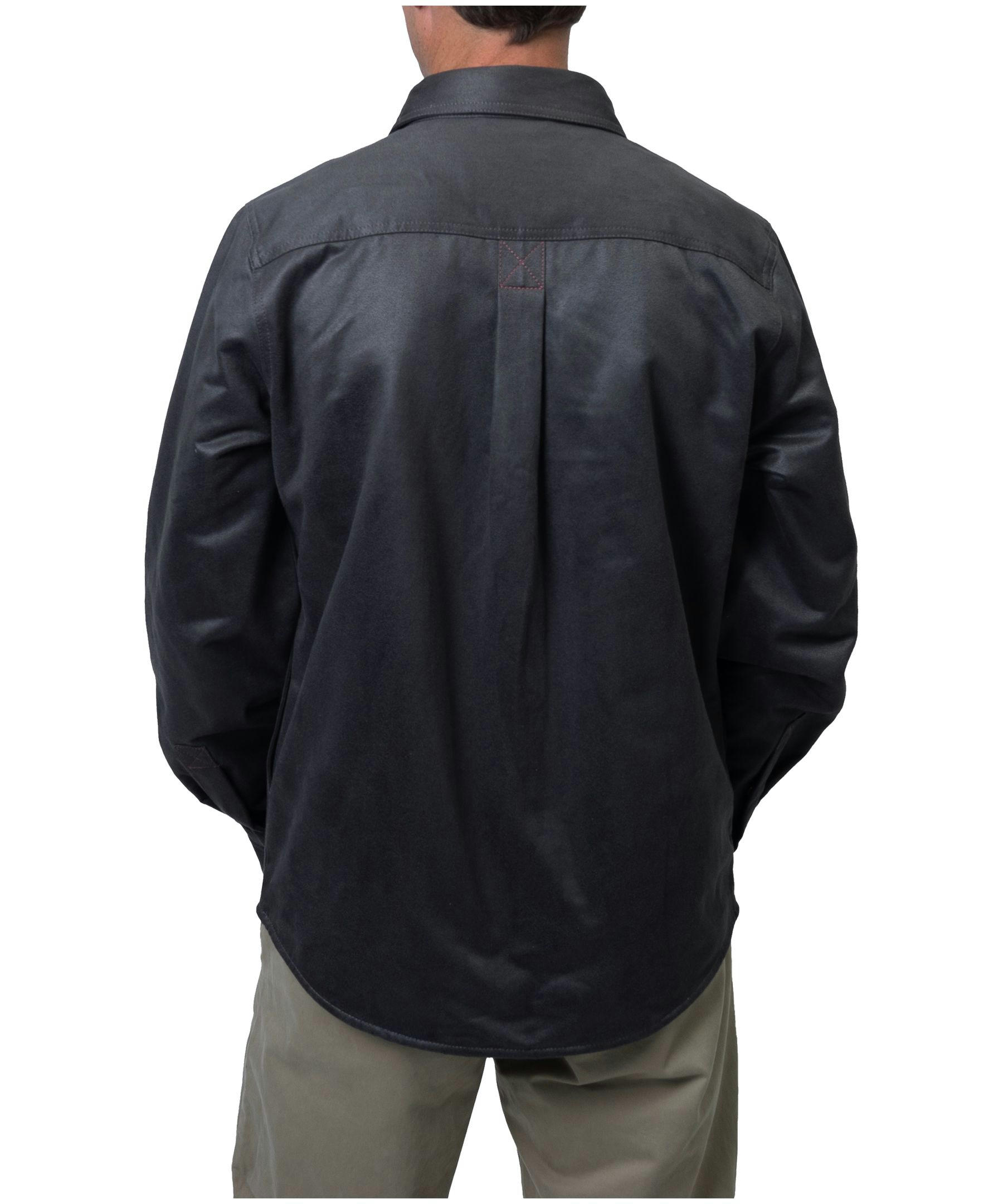 Silver Men's Lined Shacket
