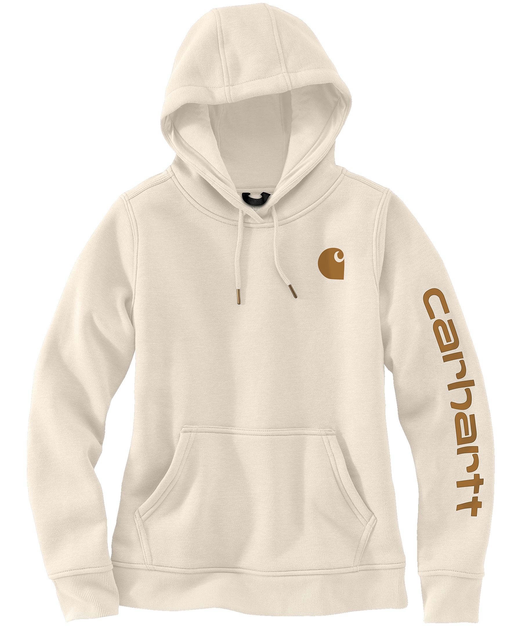 Carhartt Women's Relaxed Fit Sleeve Logo Graphic Hoodie