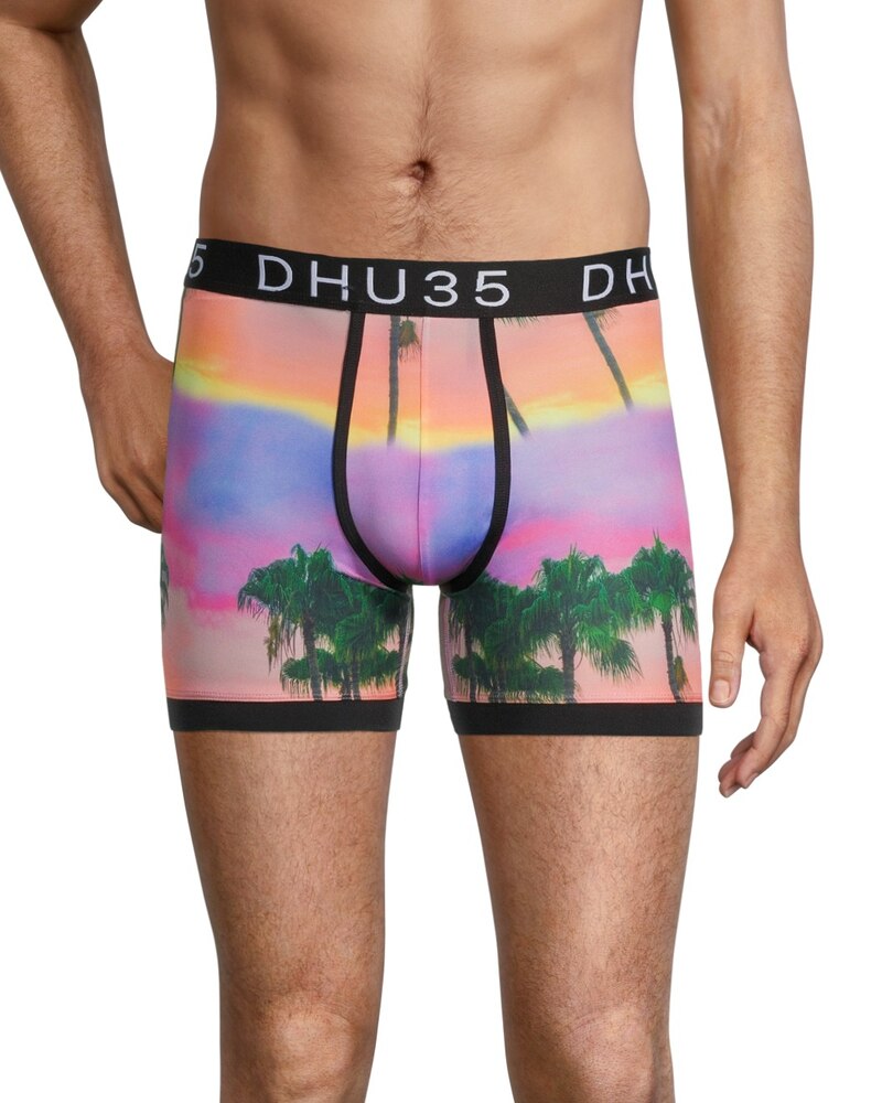 Denver Hayes Men's Fashion Photo Real Microfiber Boxer Briefs Underwear