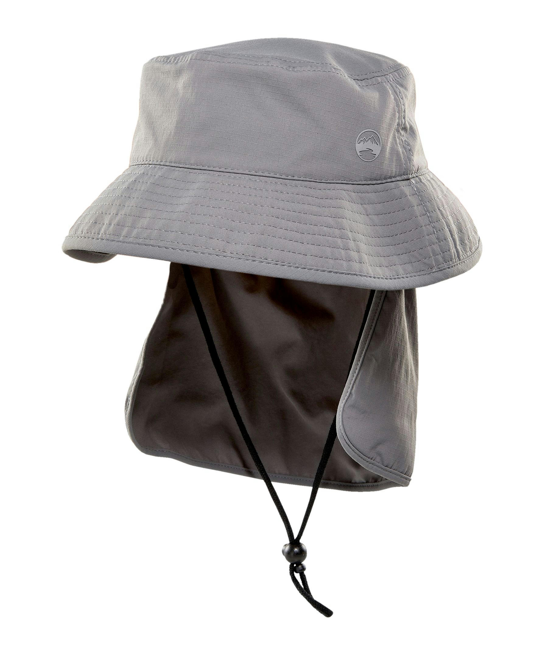 Men's Tick and Mosquito Repellent Bucket Hat with Packable Neck Flap