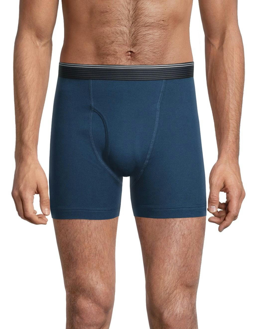 Denver Hayes Men's 4 Pack Classic Boxer Briefs Underwear