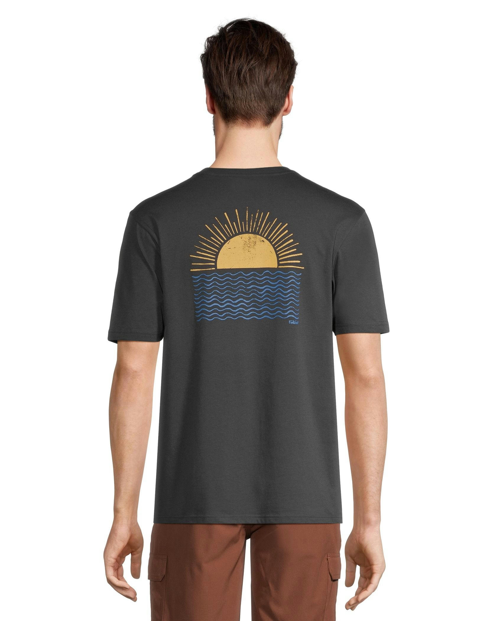 FarWest Men's Comfort Dry Sun Graphic T Shirt