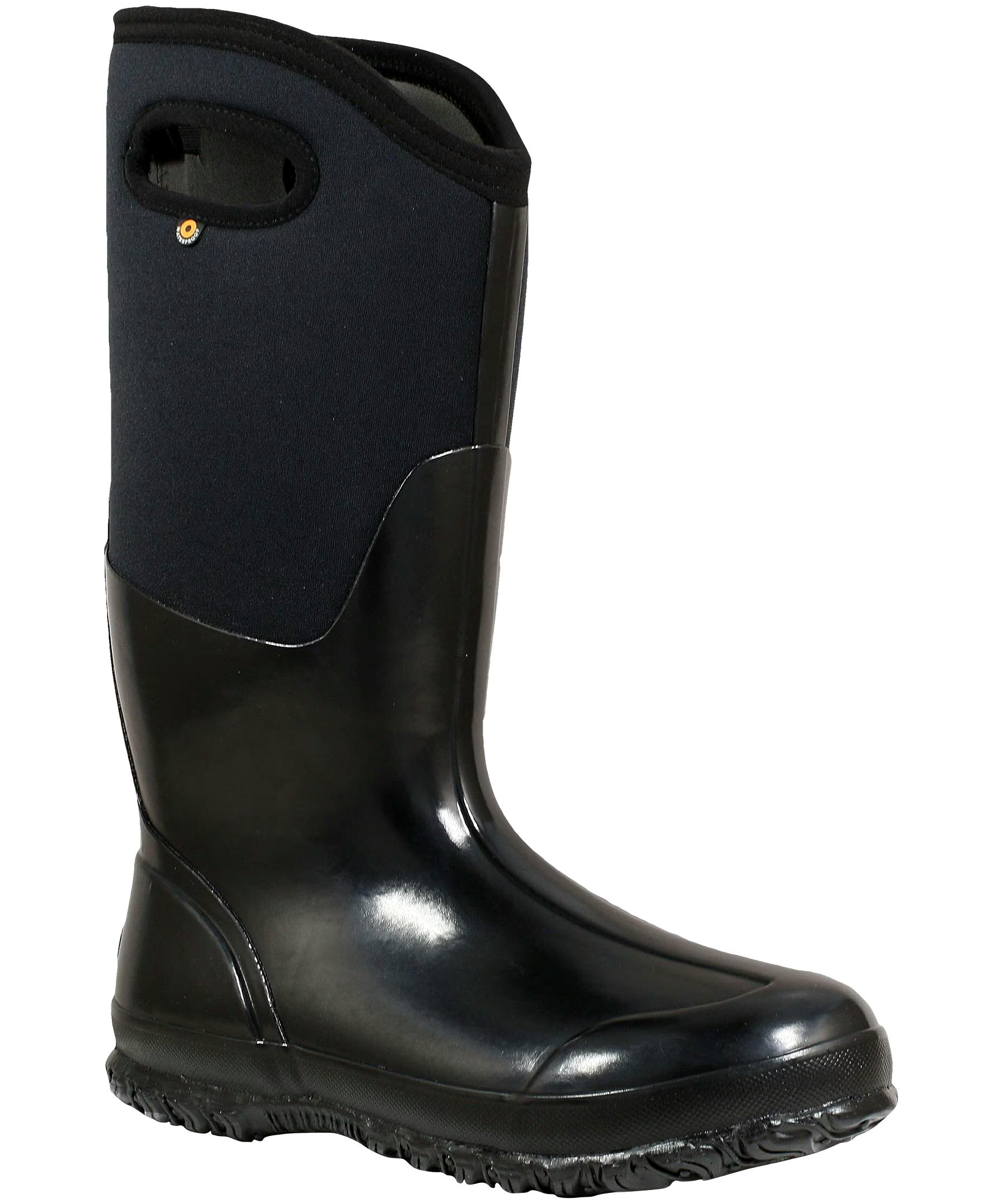 Bogs Women's Classic High Handles Waterproof  Insulated Boots - Black -