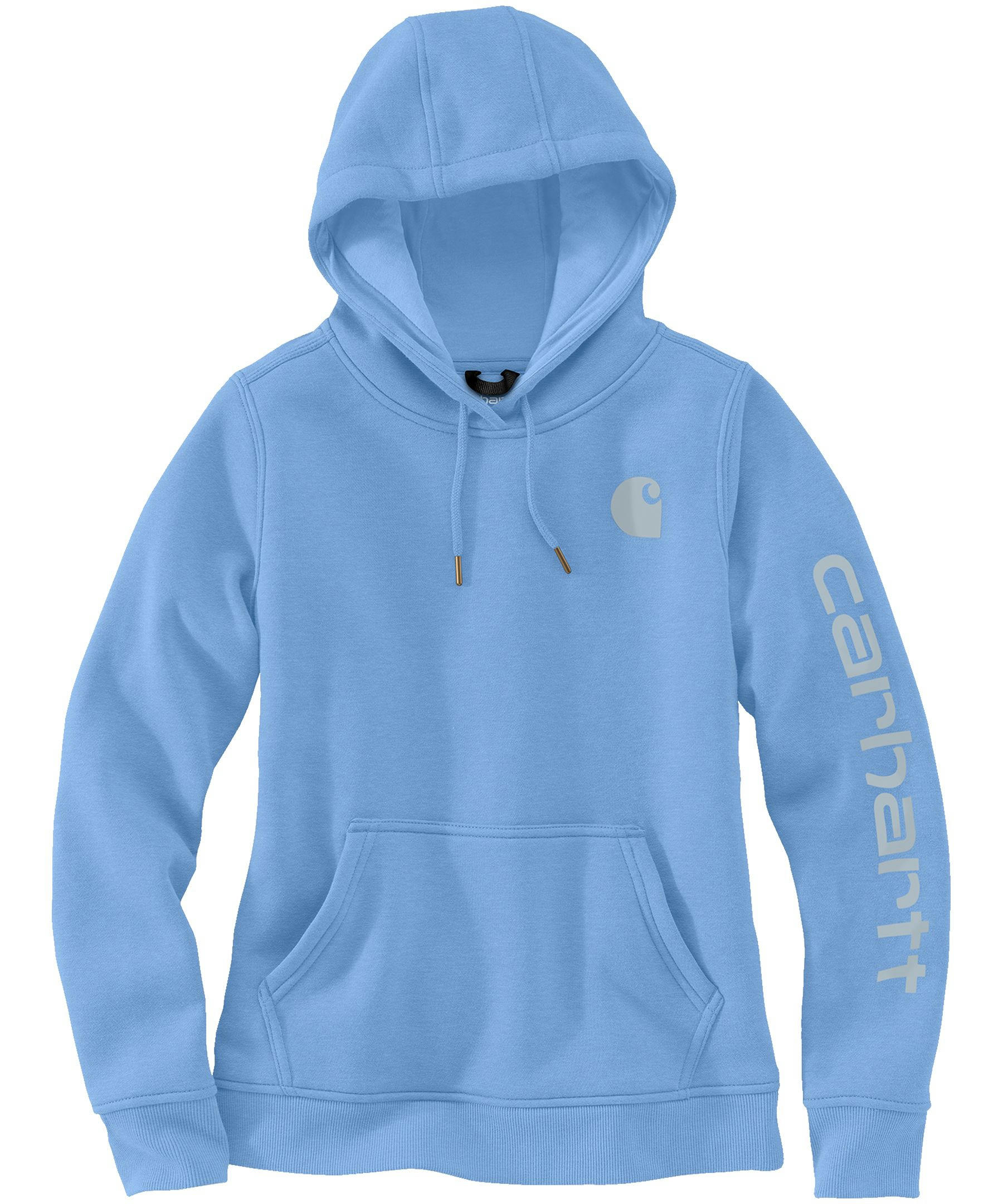 Carhartt Women's Relaxed Fit Sleeve Logo Graphic Hoodie
