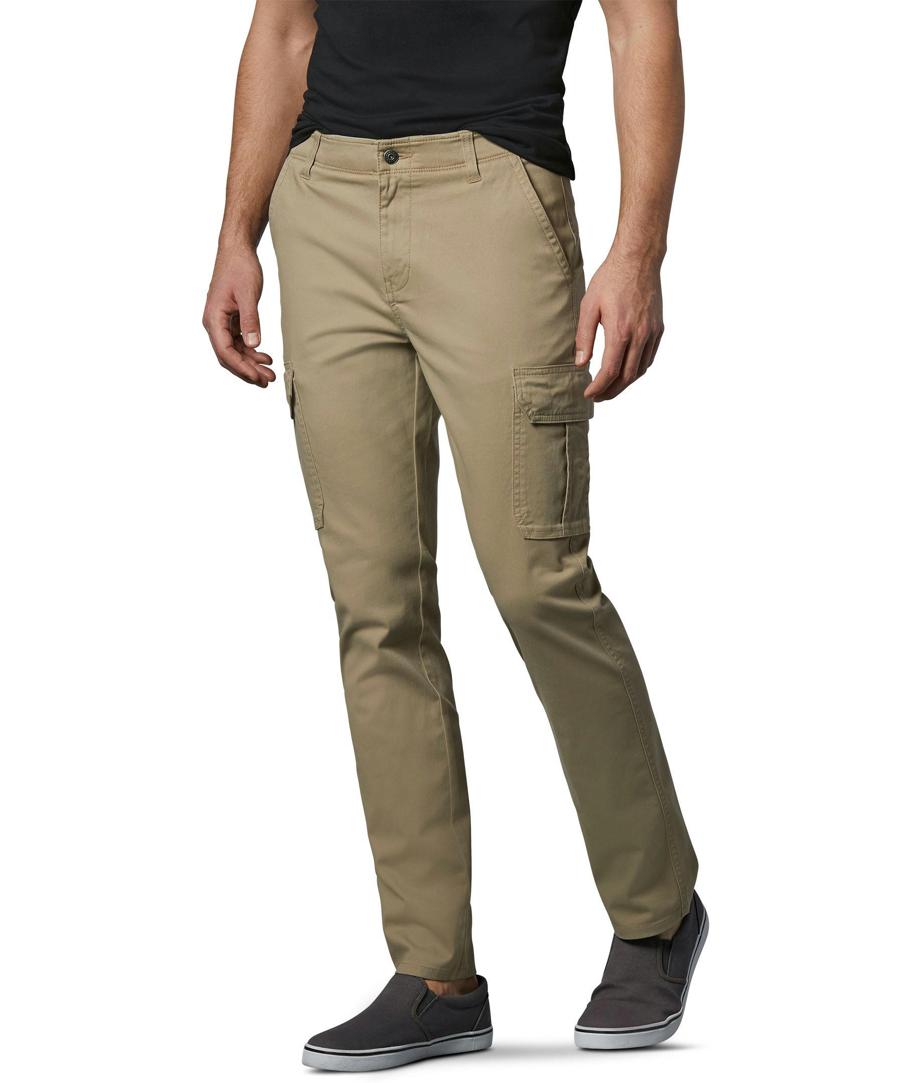 Denver Hayes Men's Stretch Slim Cargo Pants