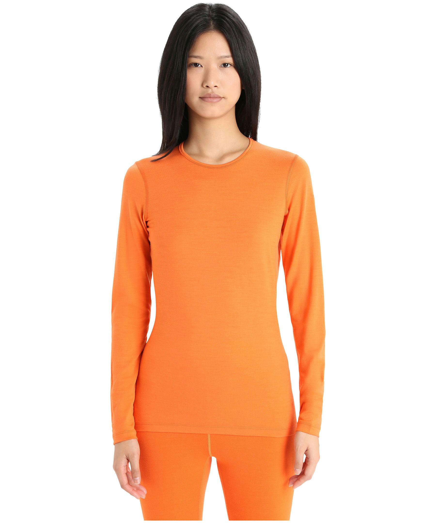 Icebreaker Women's 200 Oasis Crewneck Long Sleeve Base Layer Top