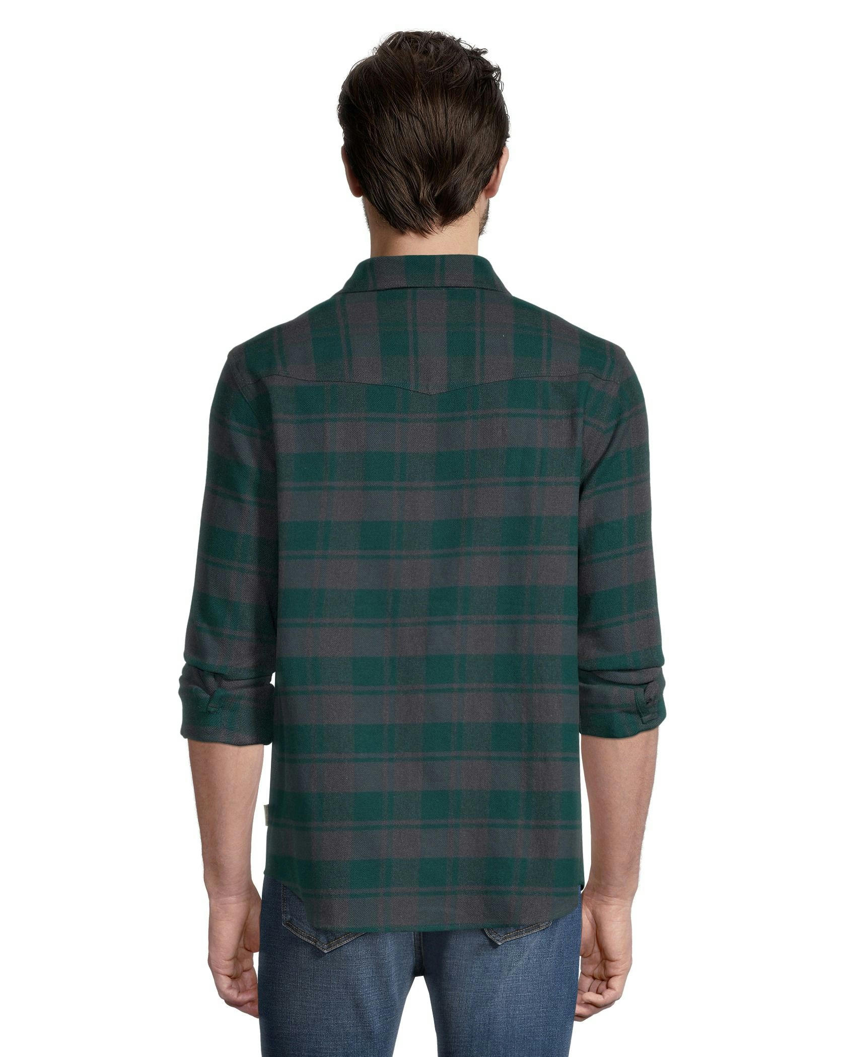 WindRiver Men's Heritage Fashion Stretch Flannel Shirt