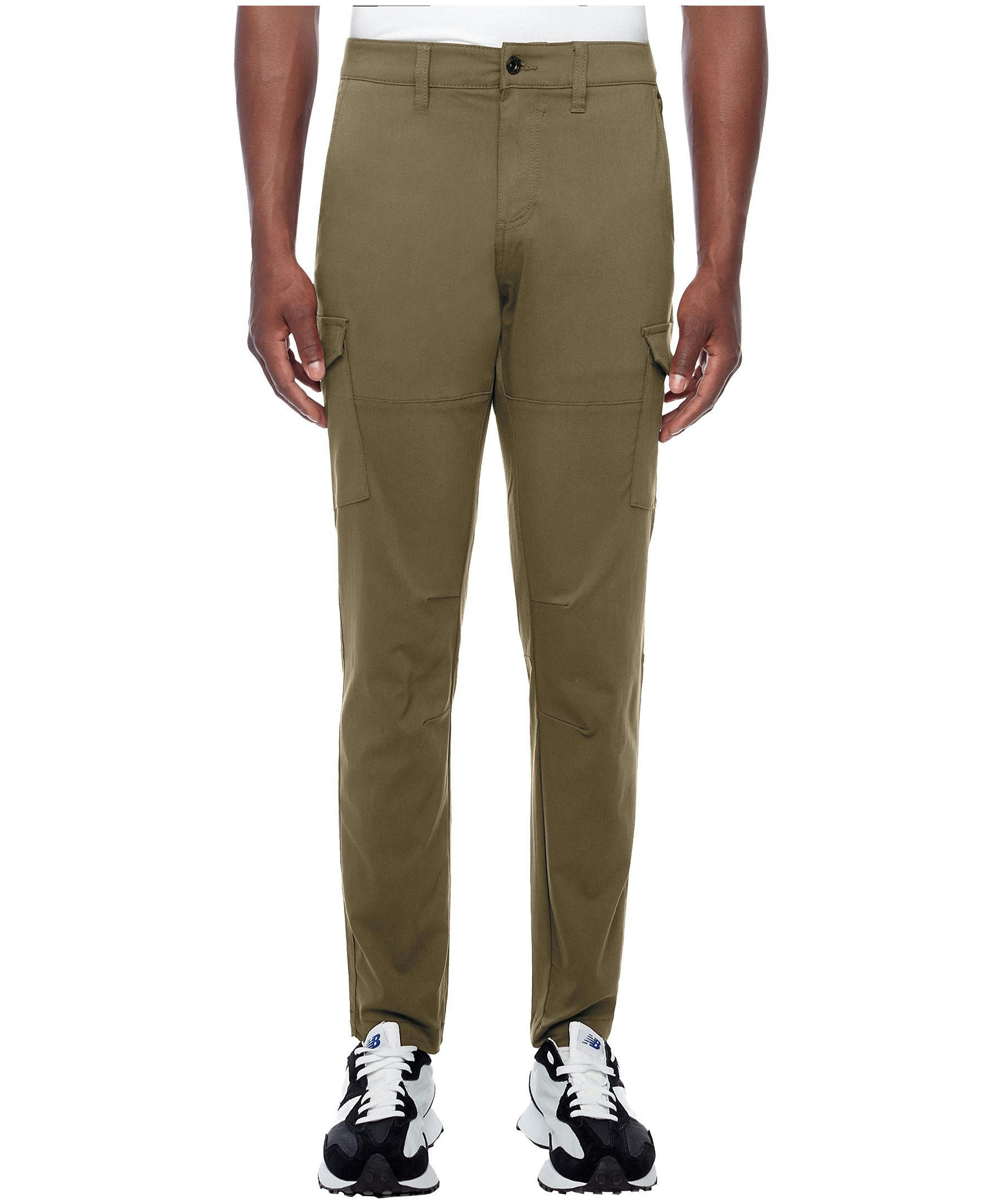 PROJEK RAW Men's Slim Leg Bungee Back Elastic Cuff Cargo Pants