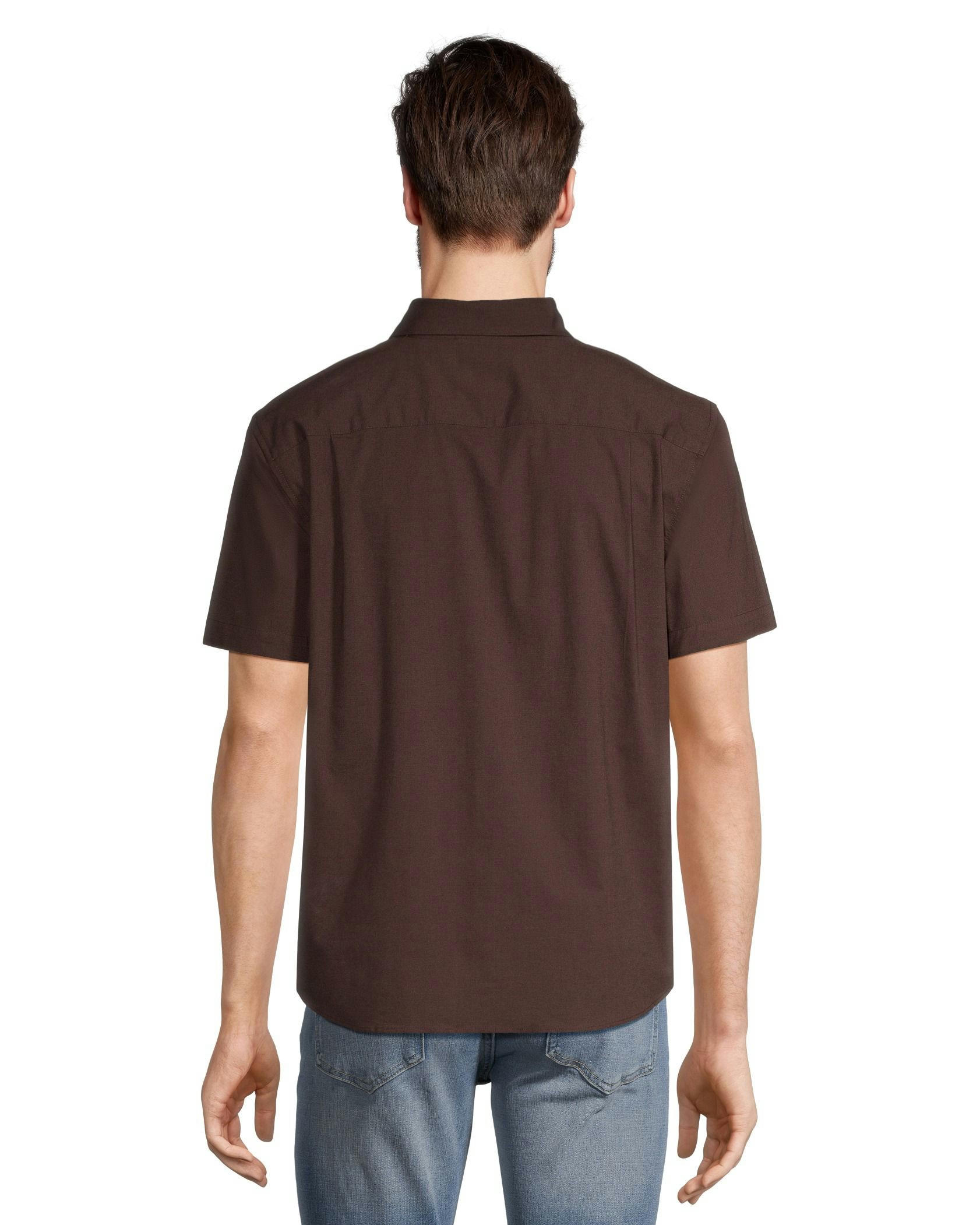 Denver Hayes Men's Premium End on End Modern Fit Shirt