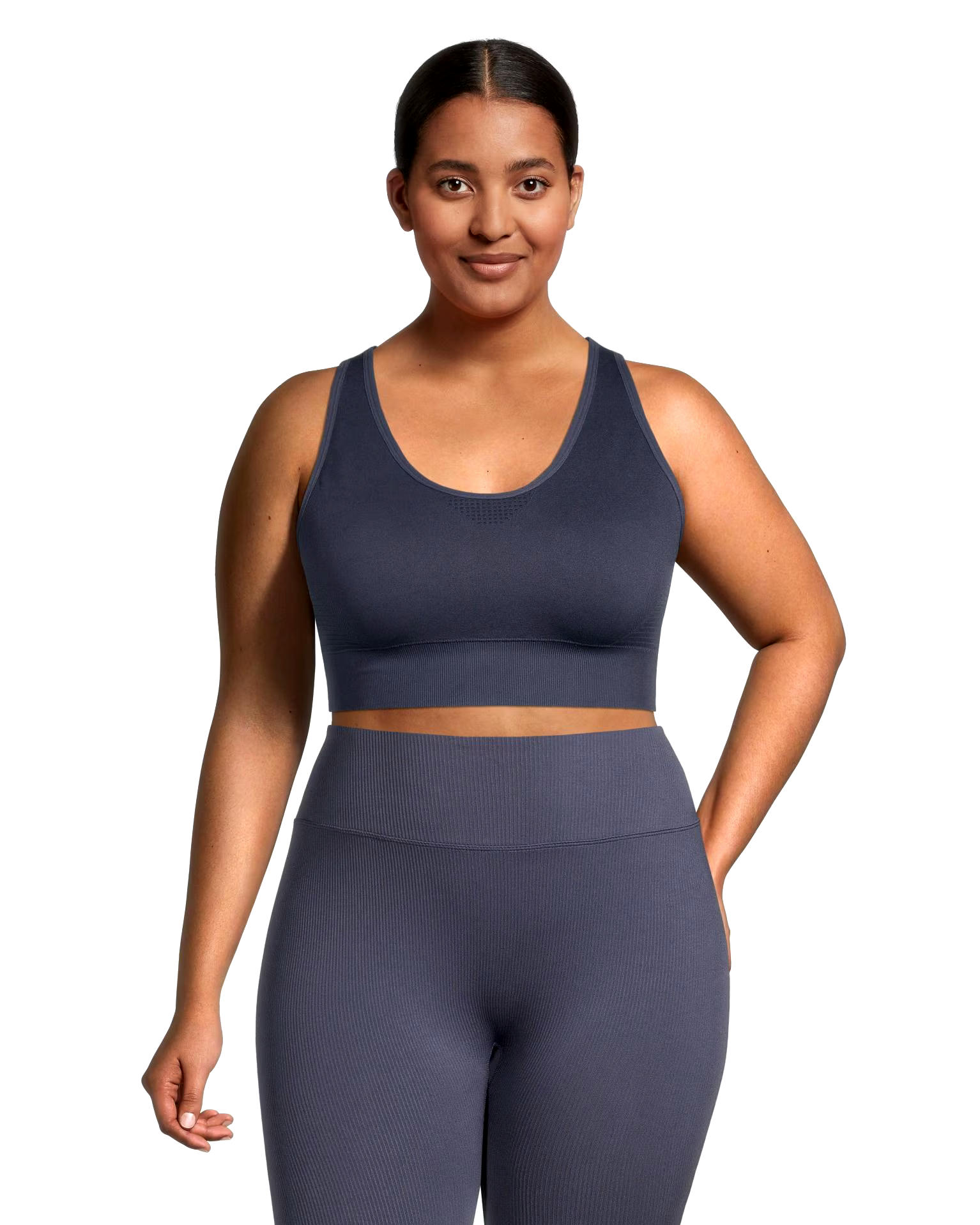 Shambhala Women's Live-In Confidence Seamless Ribbed Comfort Bra