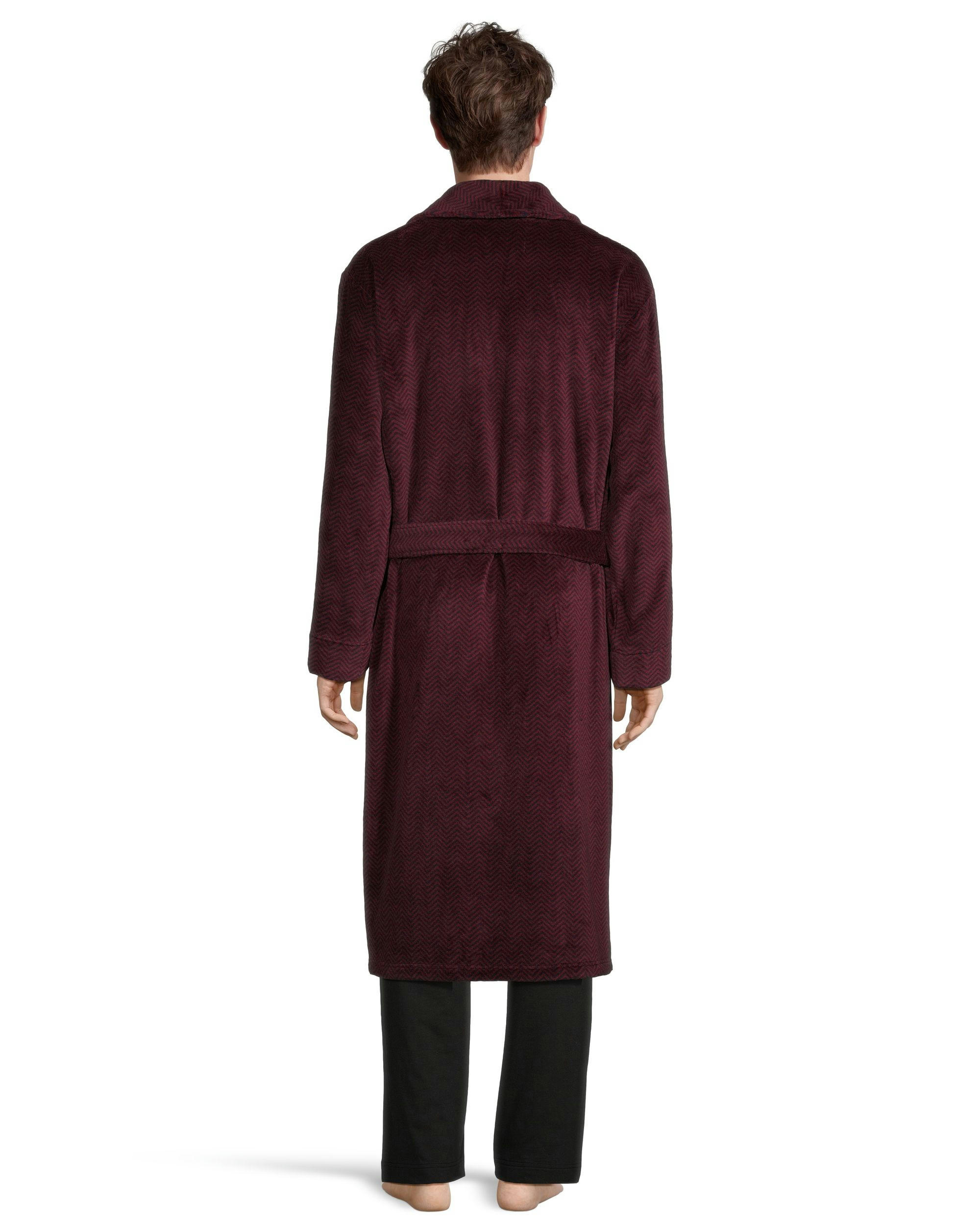 Denver Hayes Men's Cozy Fleece Robe