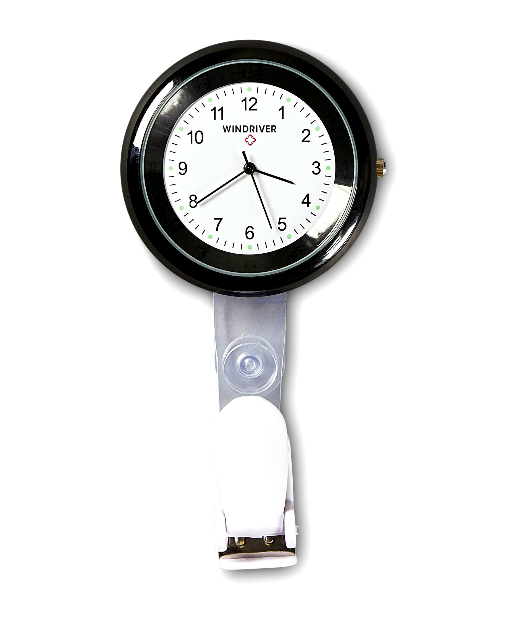 WindRiver Unisex Clip Watch