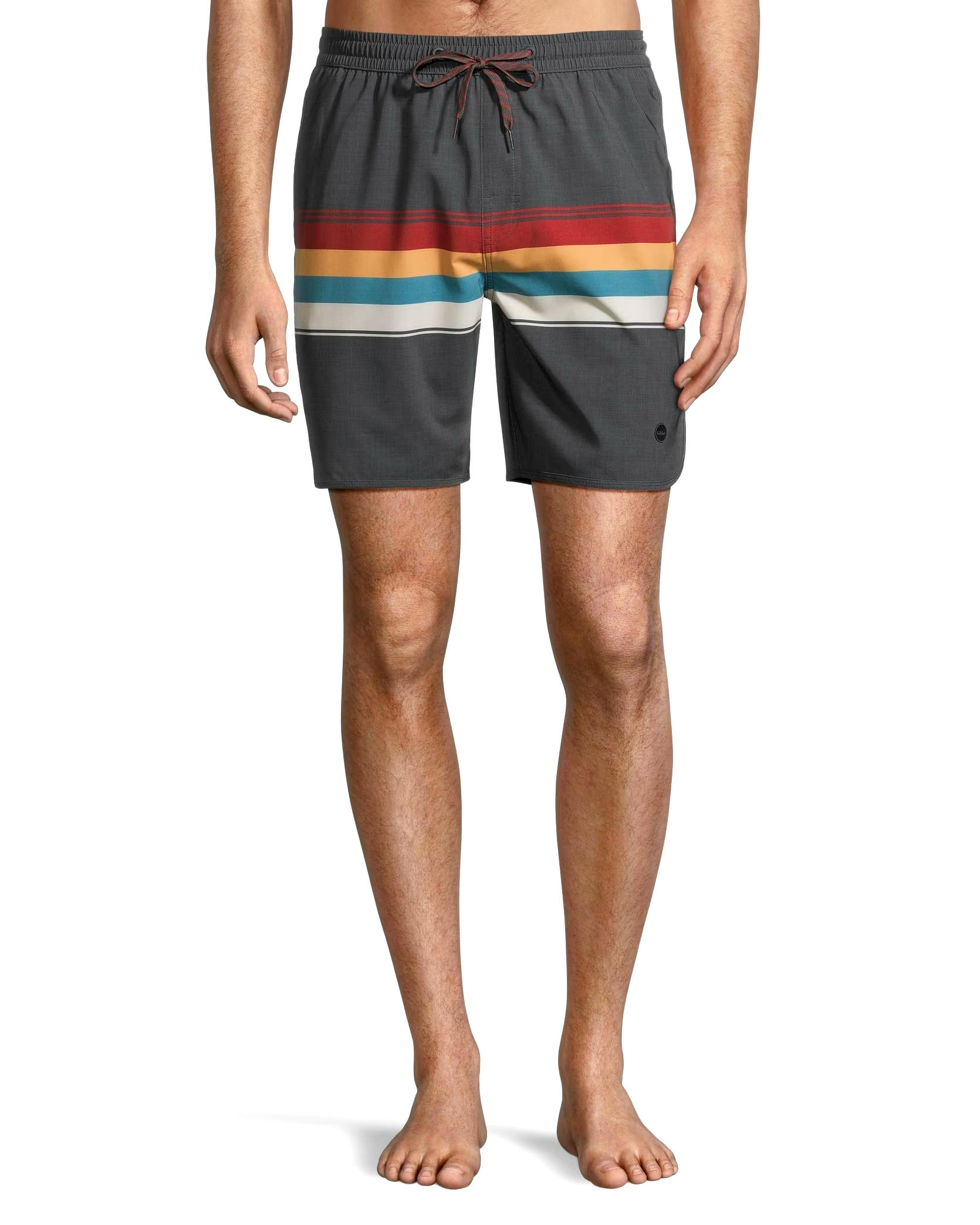 FarWest Men's Retro Volley Swim Trunks