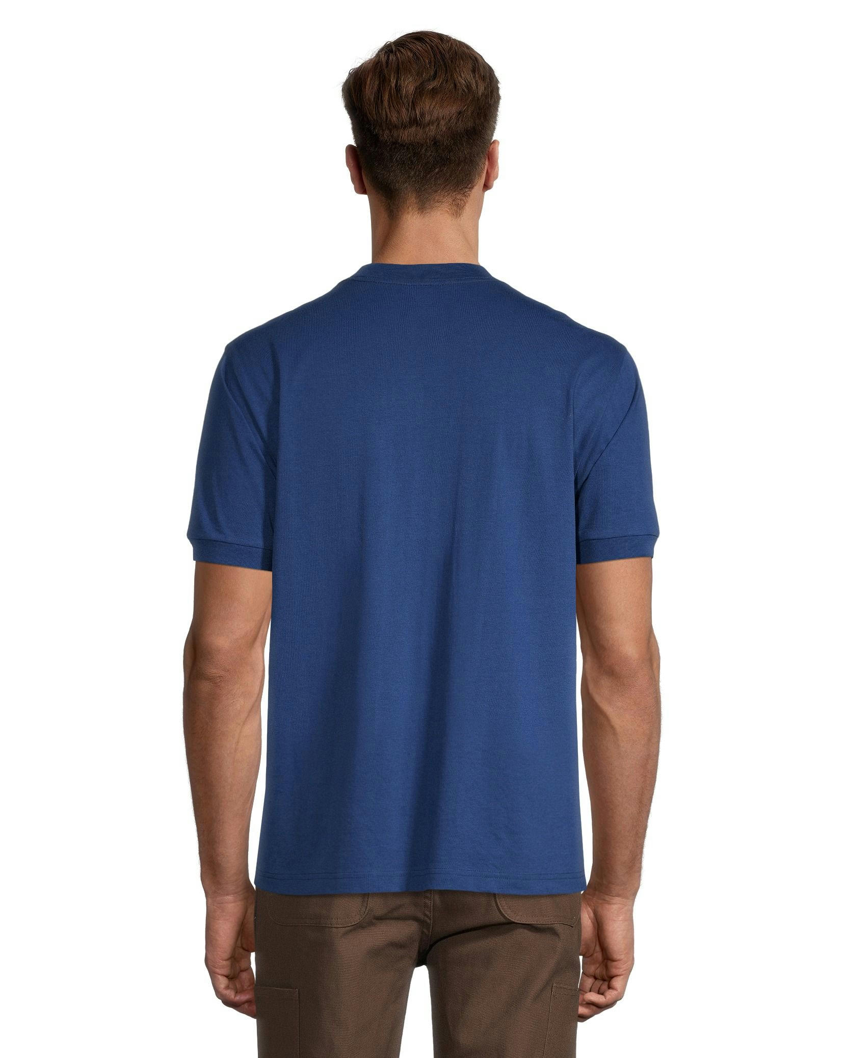 Aggressor Men's Crewneck Short Sleeve Solid Work T-Shirt With FRESHTECH