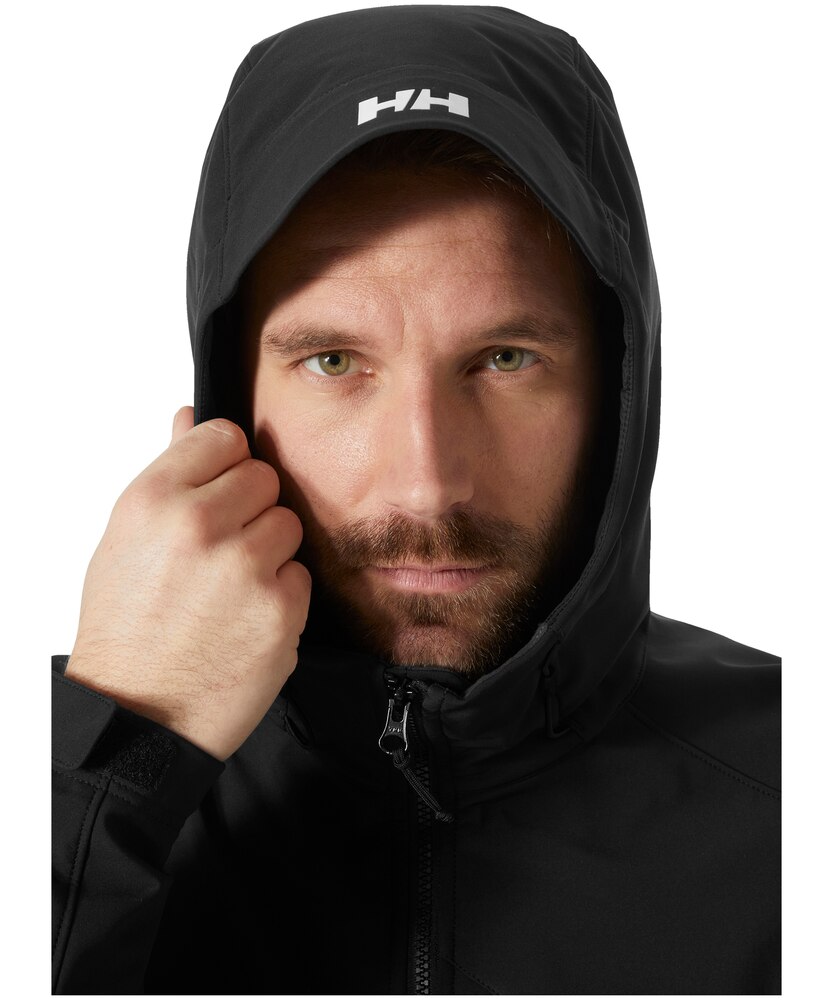 Helly Hansen Men's Paramount Water Resistant Windproof Hooded Softshell Jacket