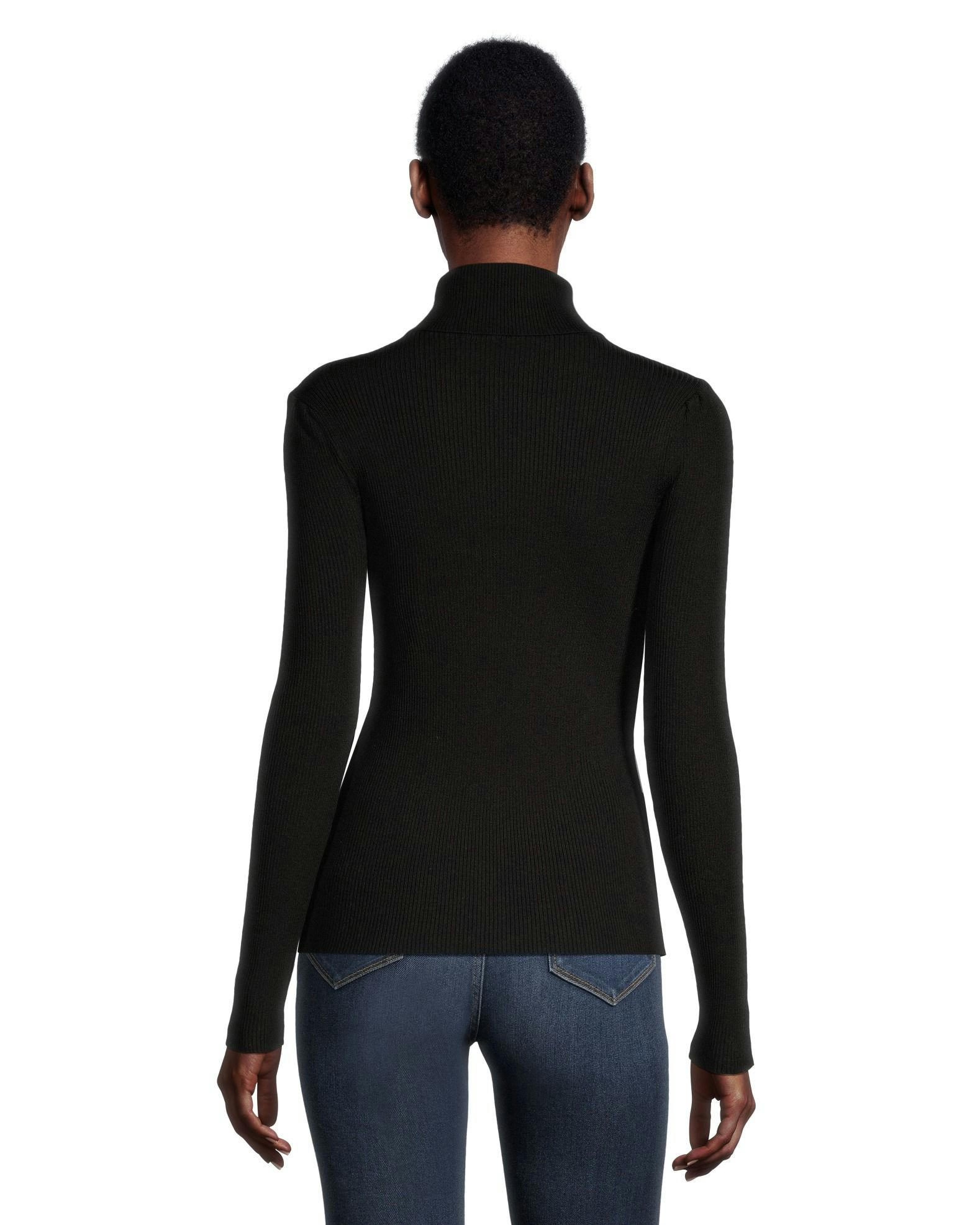 Denver Hayes Women's Fitted Ribbed Turtleneck