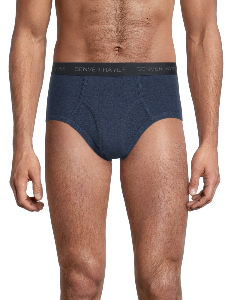Denver Hayes Men's Classic 3 Pack Underwear Basic Briefs