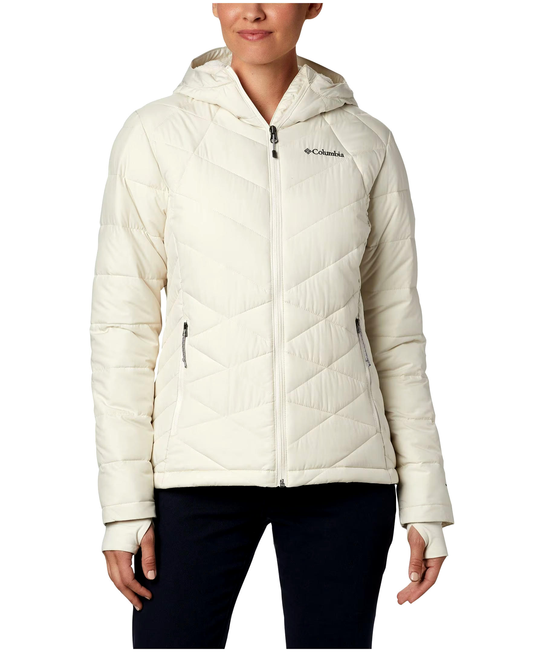 Columbia Women's Heavenly Omni-Heat Water Resistant Insulated Hooded Jacket
