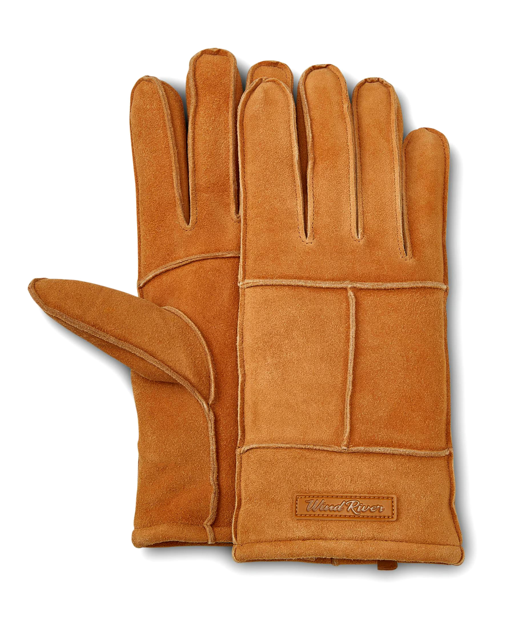WindRiver Women's Deer Suede Fleece Lined T-Max Gloves