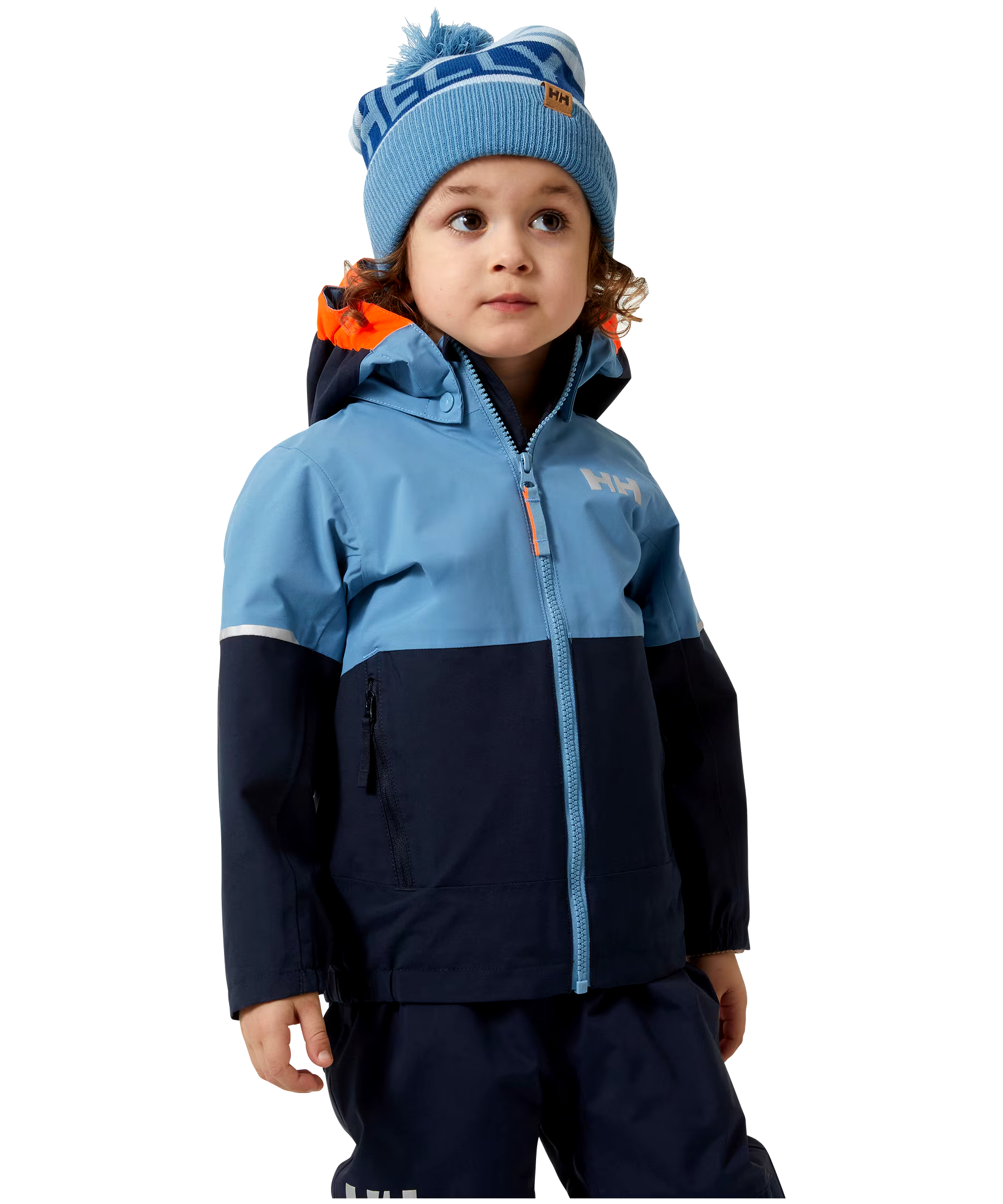 Helly Hansen Boys' 2-6 Years Sogn Waterproof Windproof and Breathable Rain Jacket