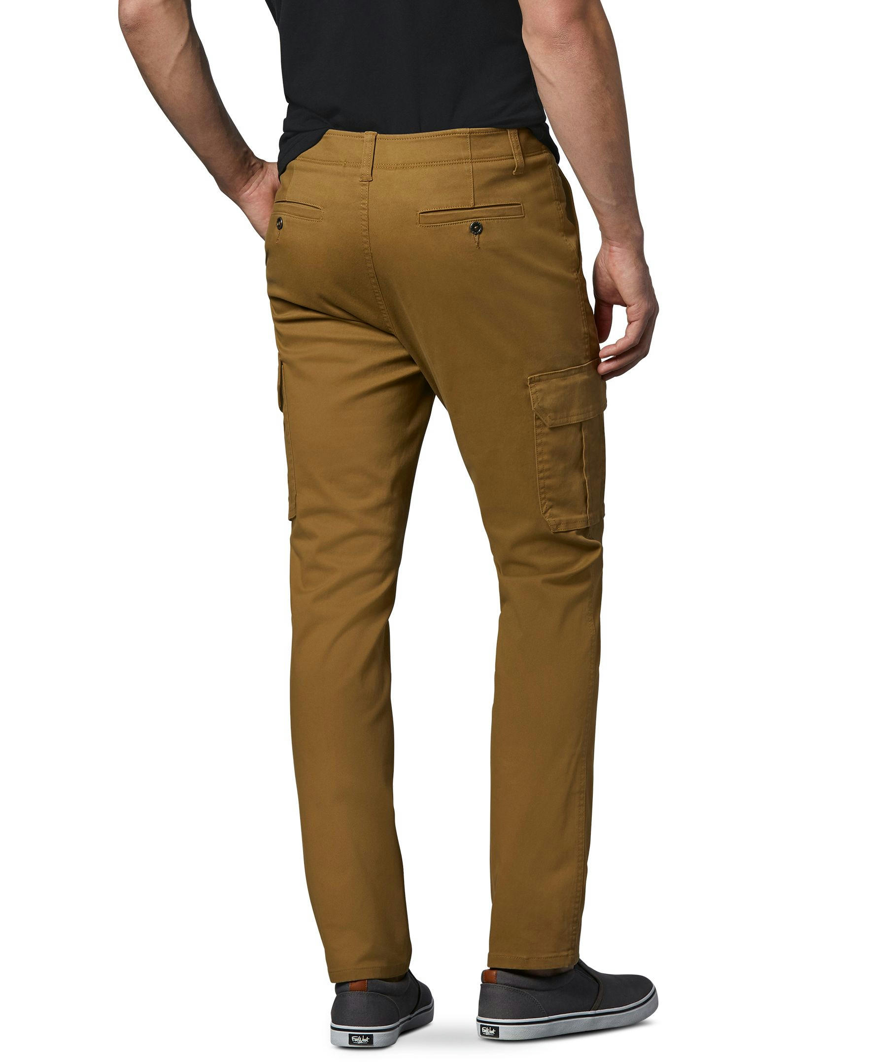 Denver Hayes Men's Stretch Slim Cargo Pants